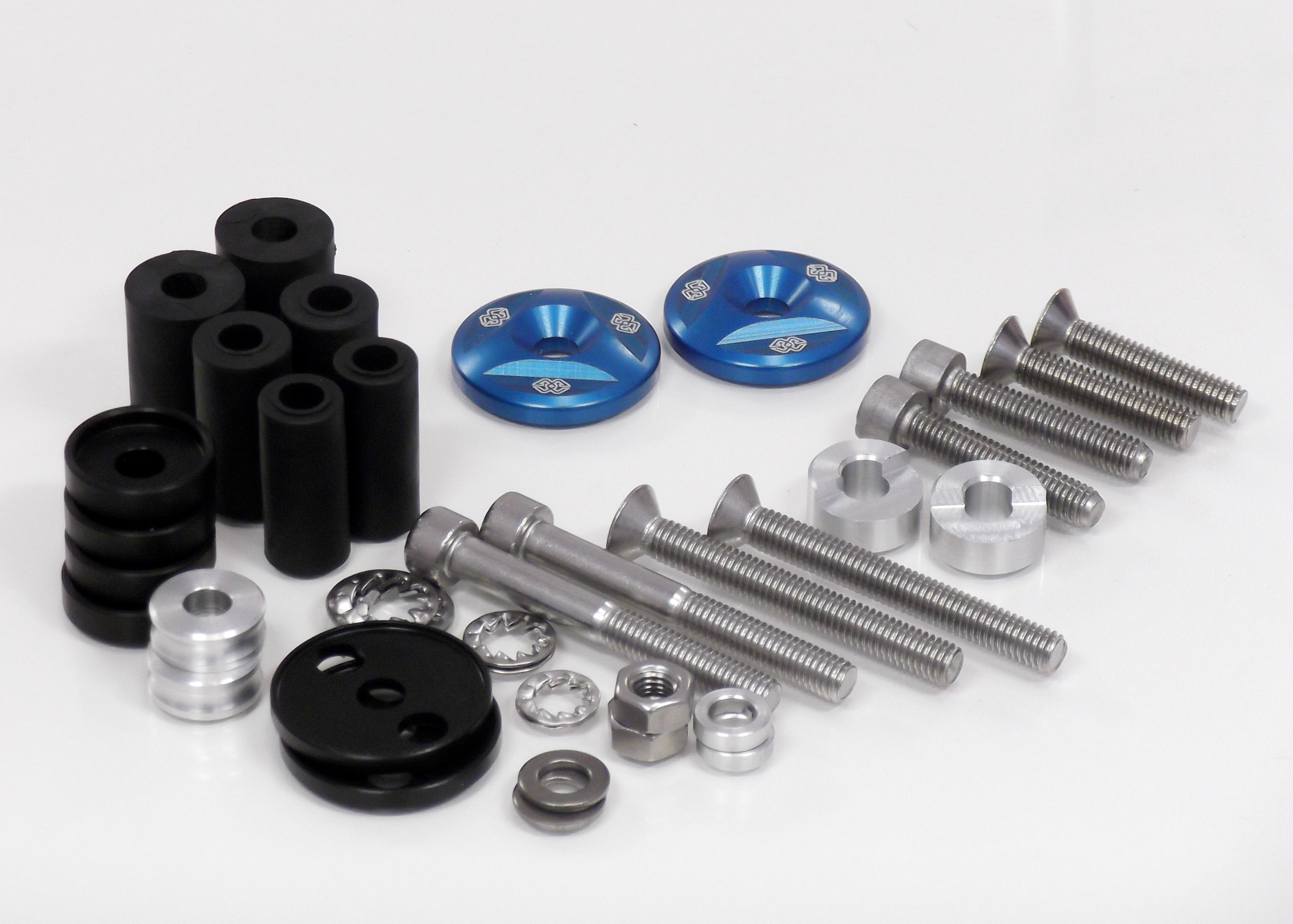 Handlebar weights KIT blue