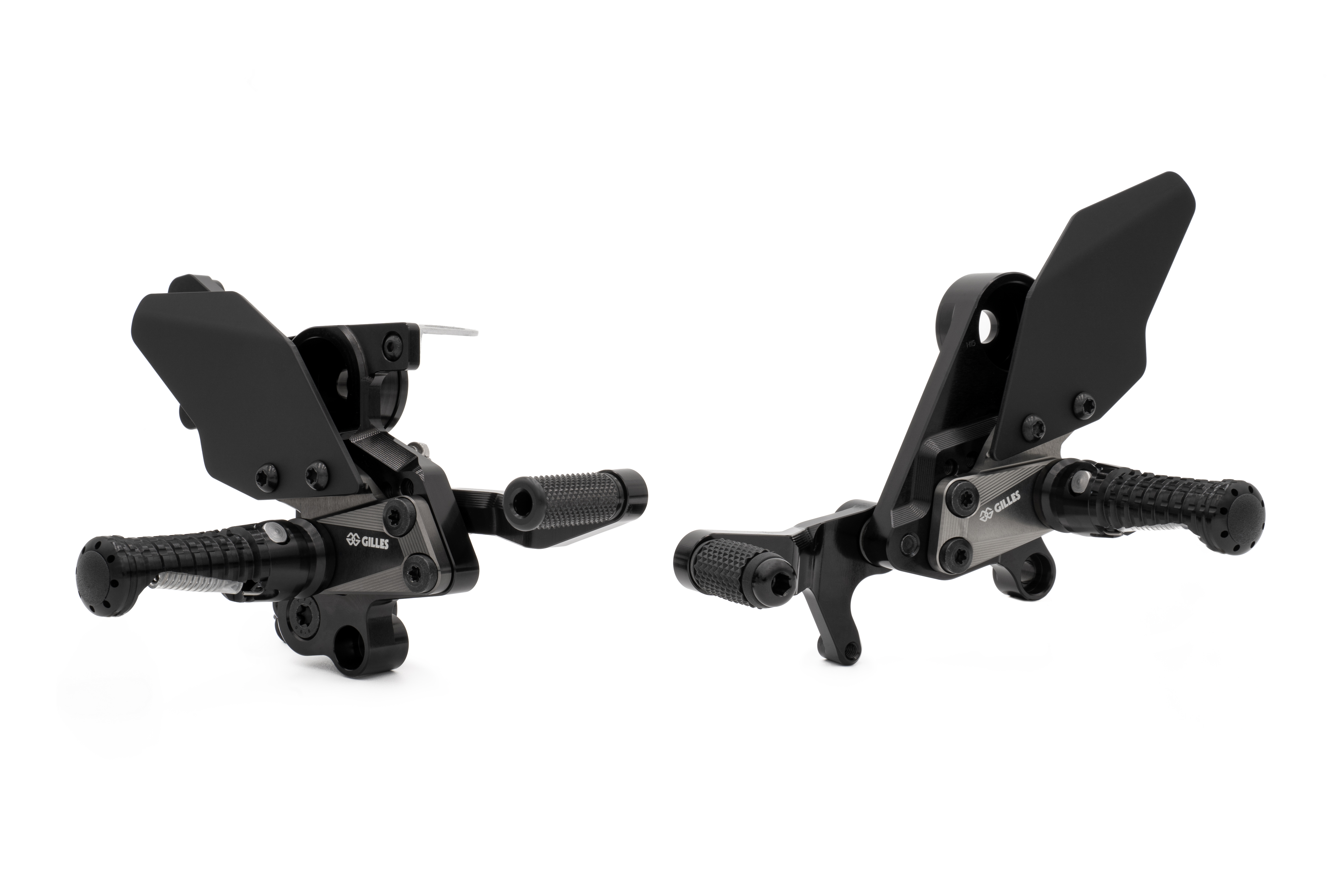 Footrest system AS31GT3 black