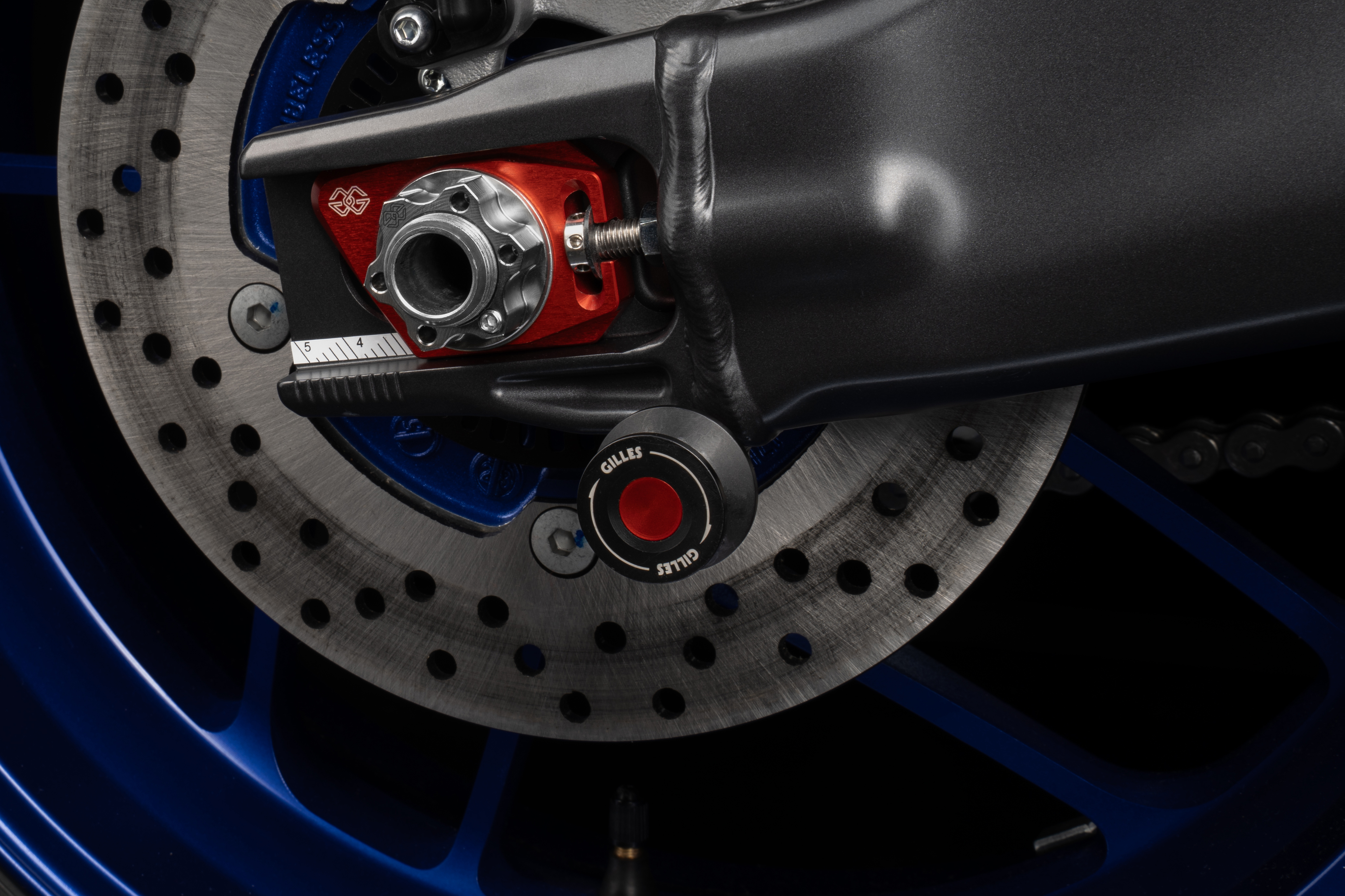 Montageständeraufnahme M6 rot