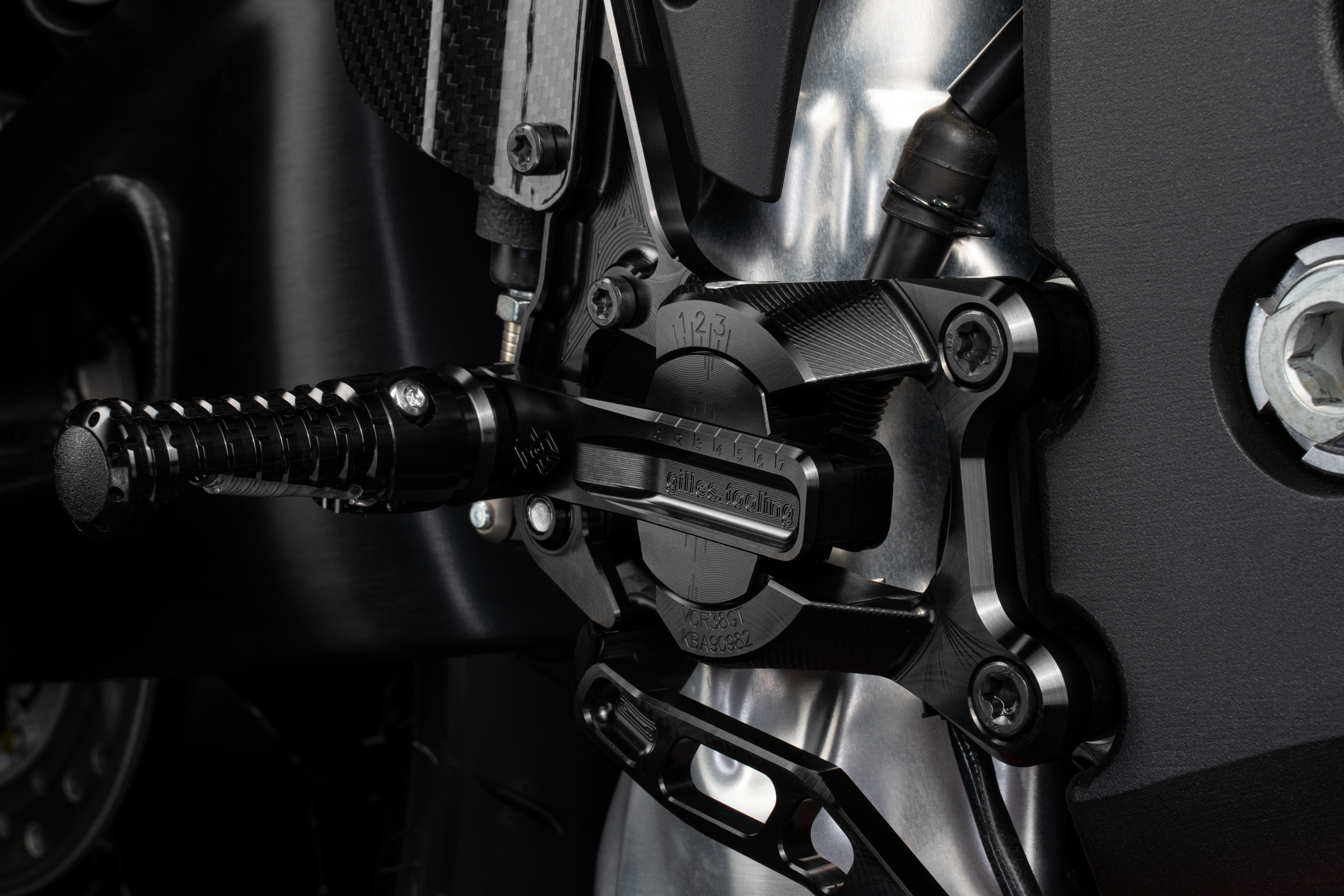 Footrest system VCR38GT