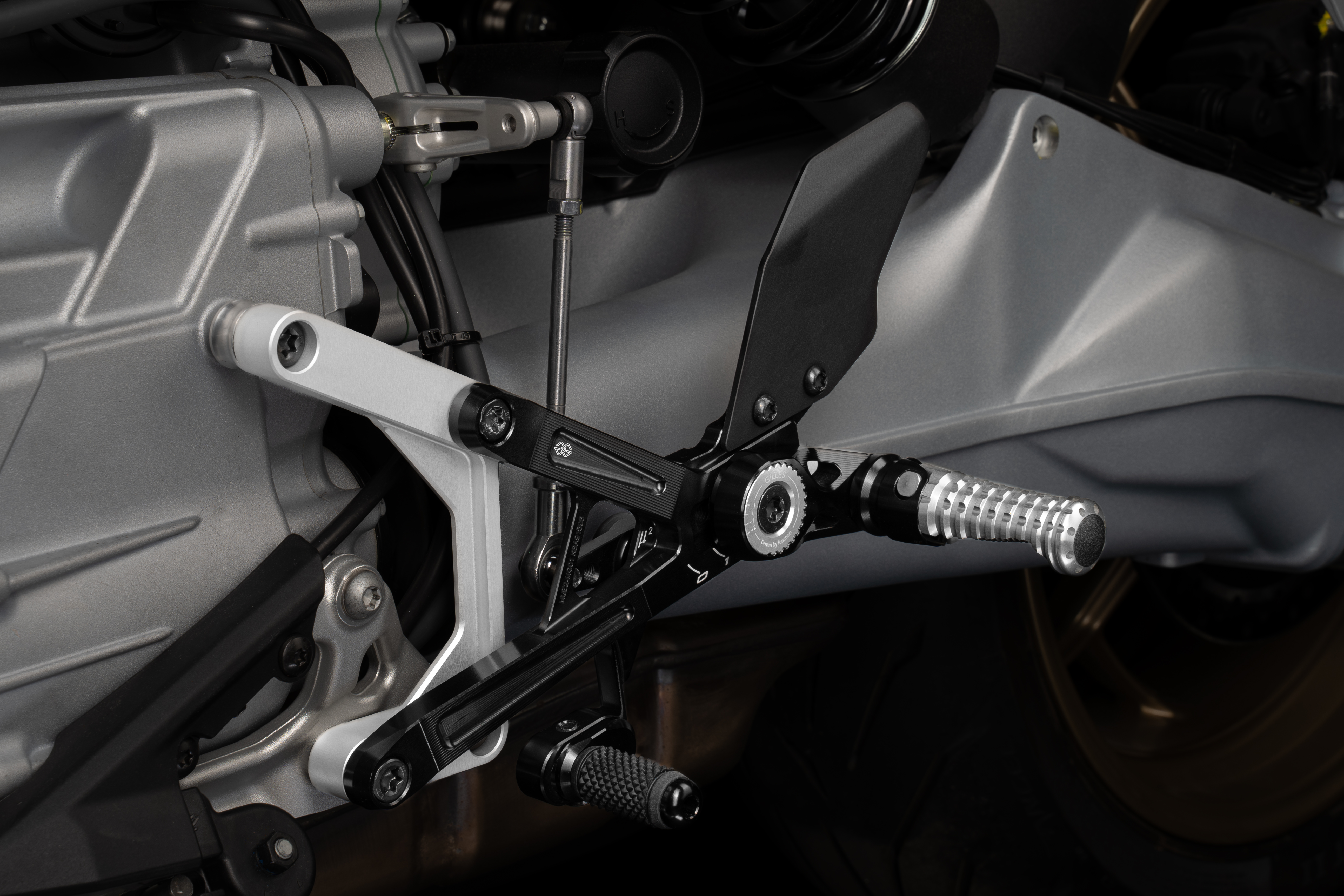 Footrest system MUE2