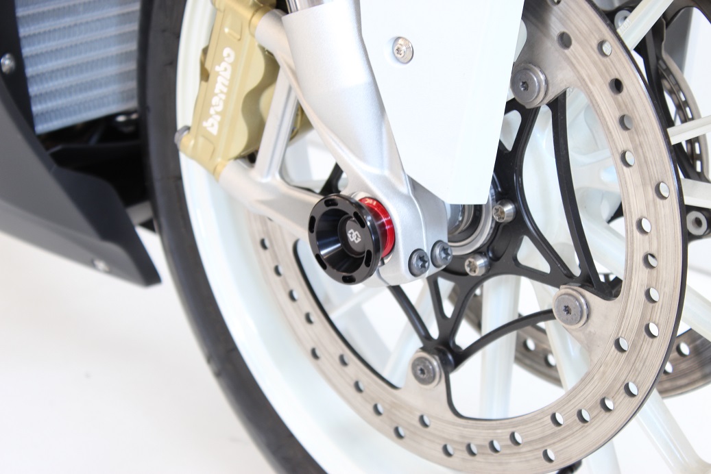 GTA Achsprotektor vorne schwarz-rot