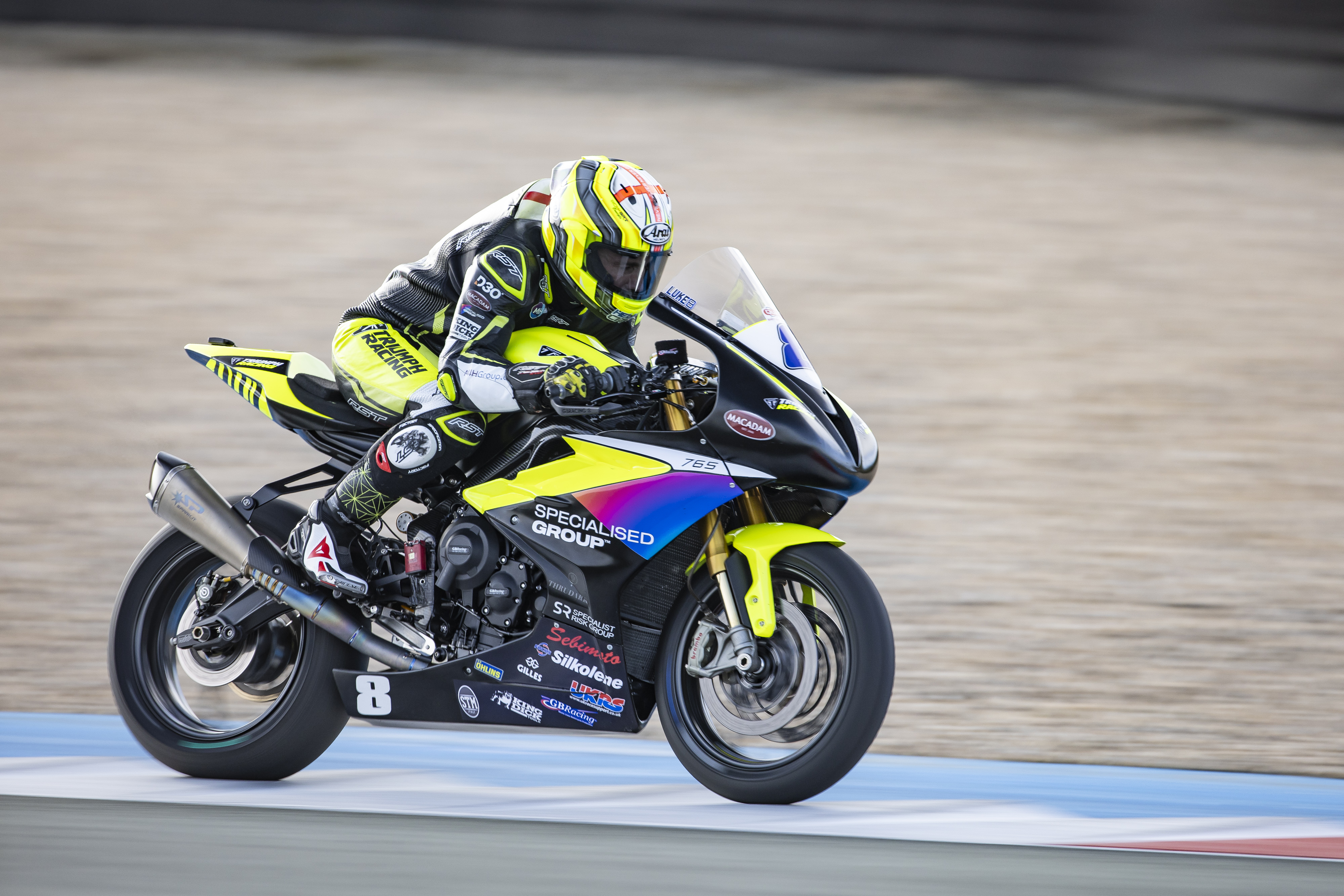 Footrest system FXR black