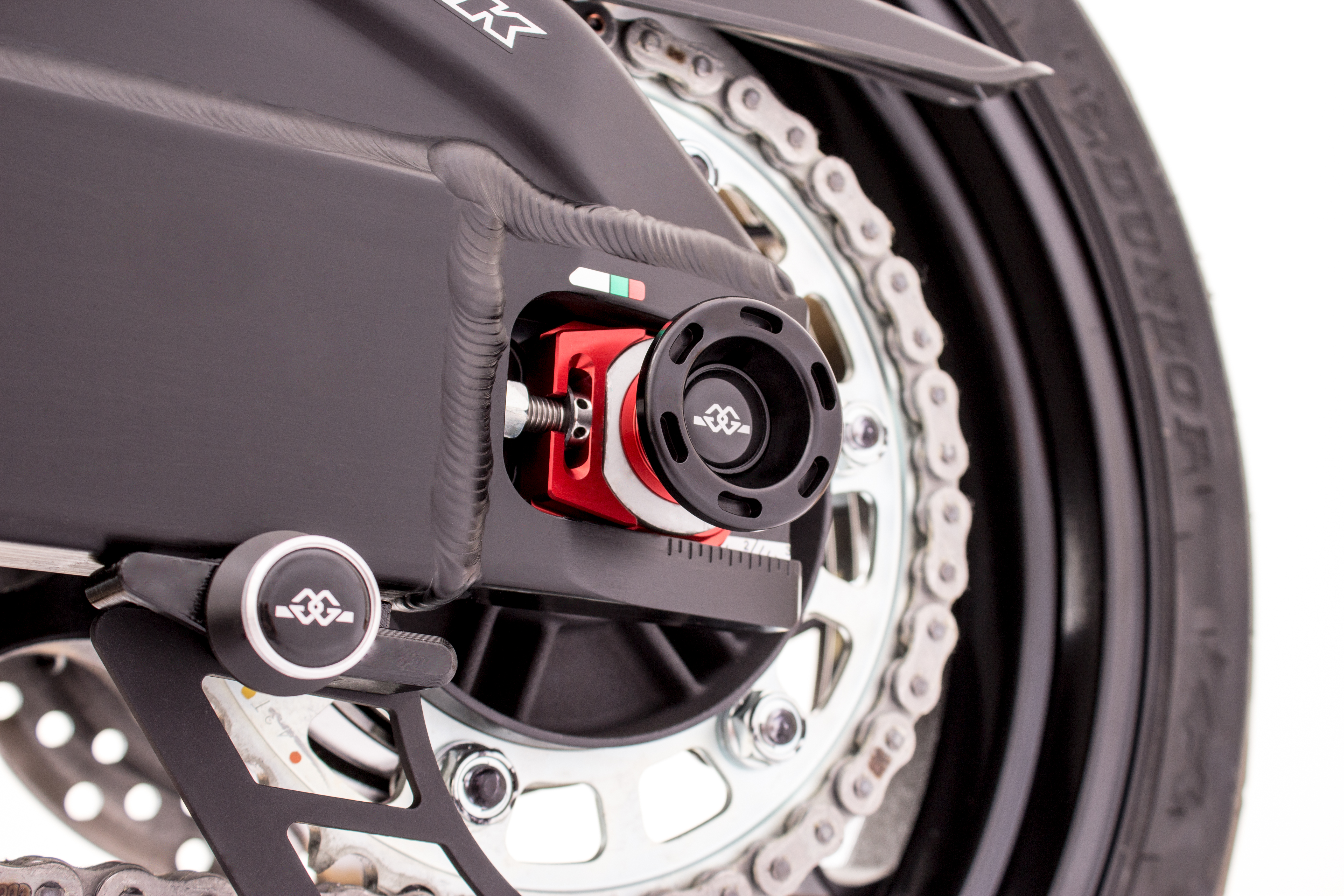 GTA axle protector front or rear black