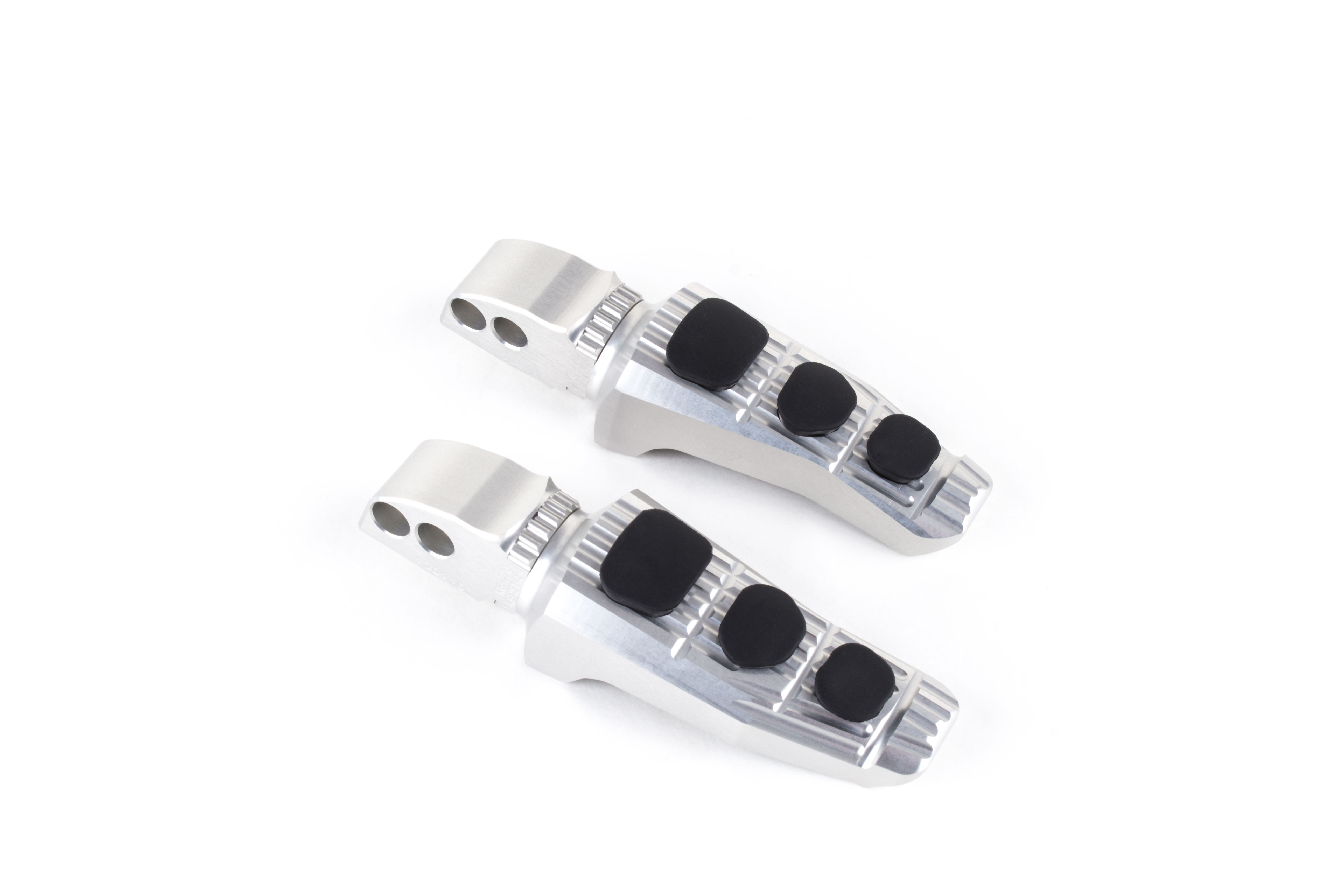 Austauschfußrasten Touring, Sozius, silber