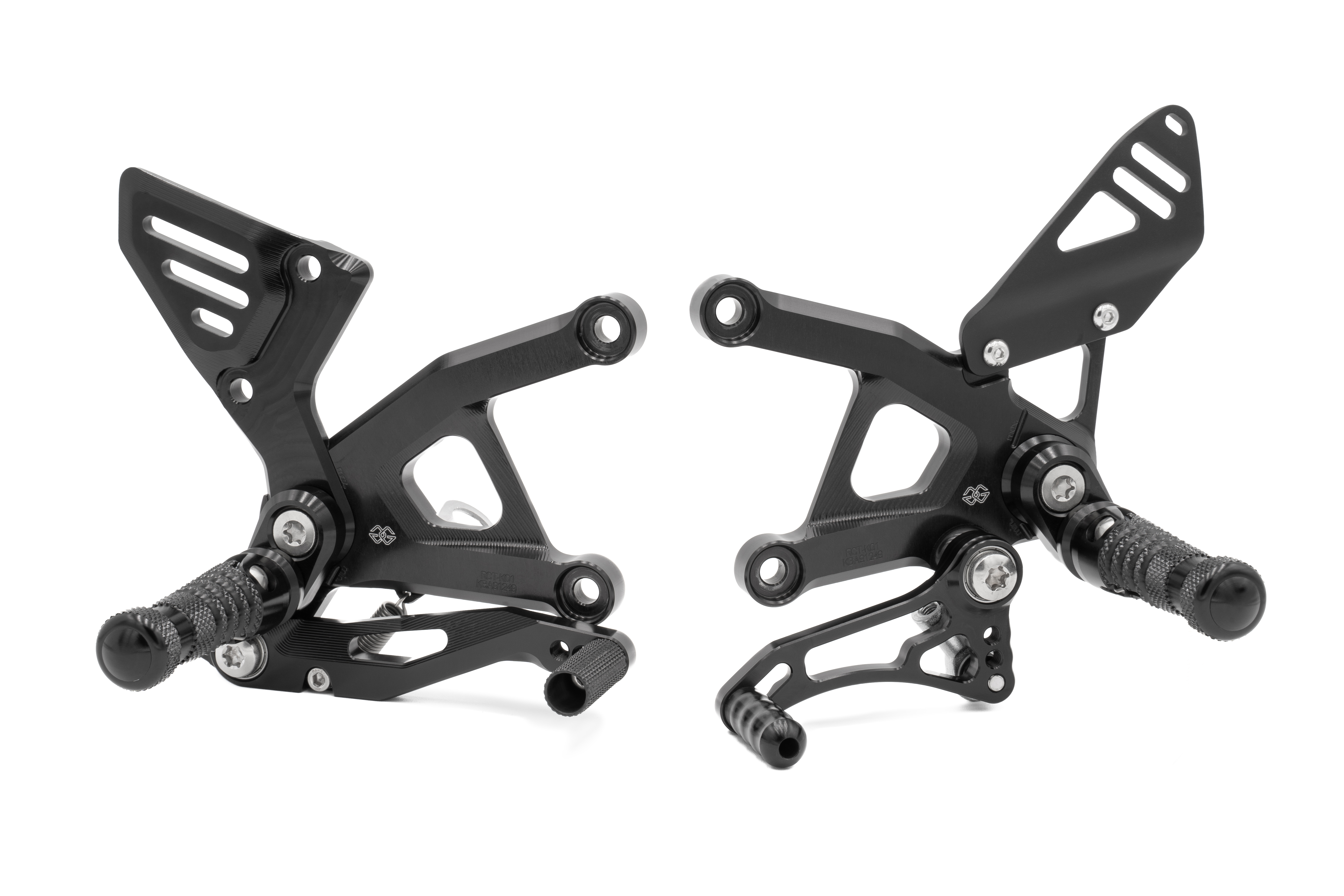 Fußrastenanlage RCT10GT schwarz