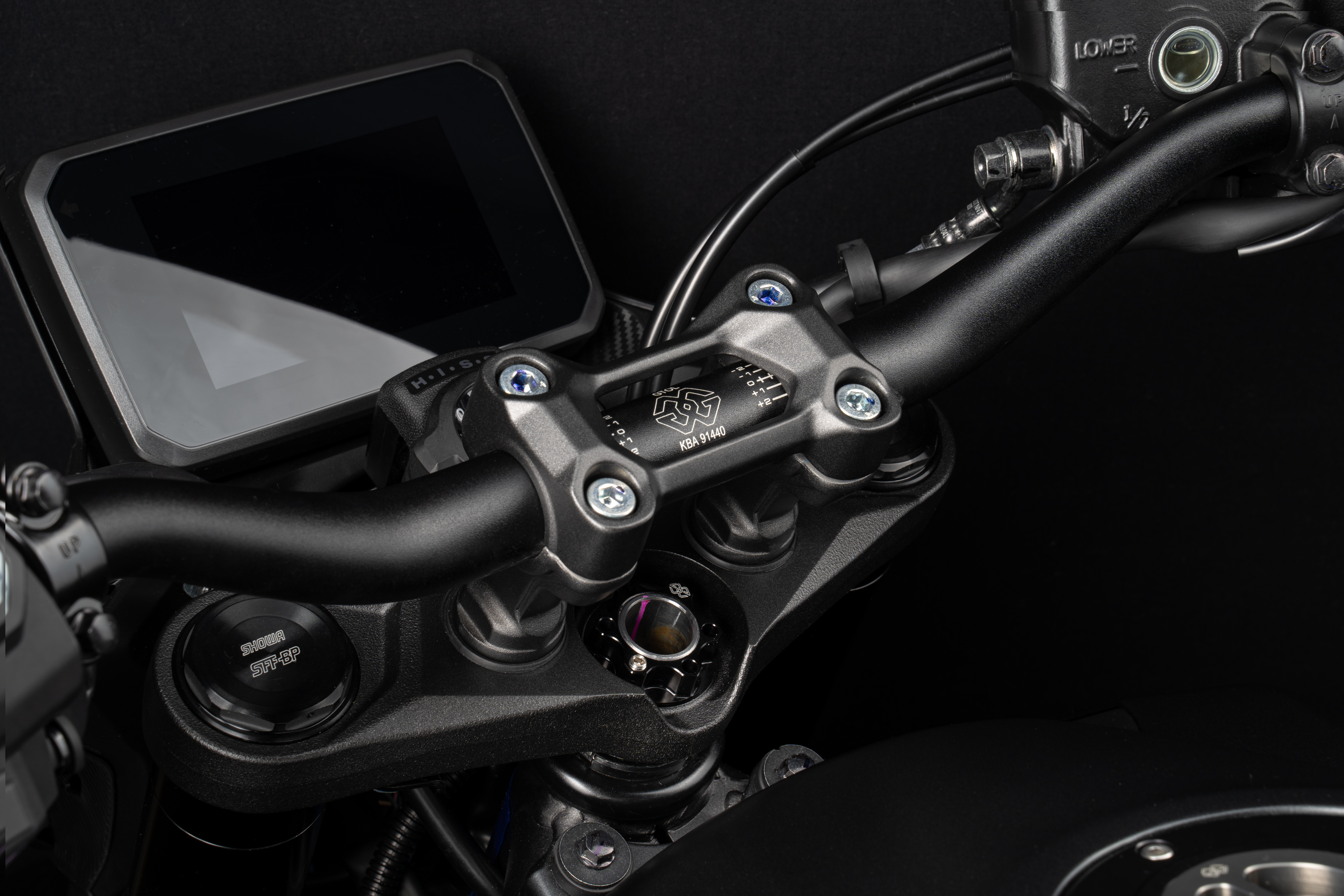 GT oversize handlebar low schwarz