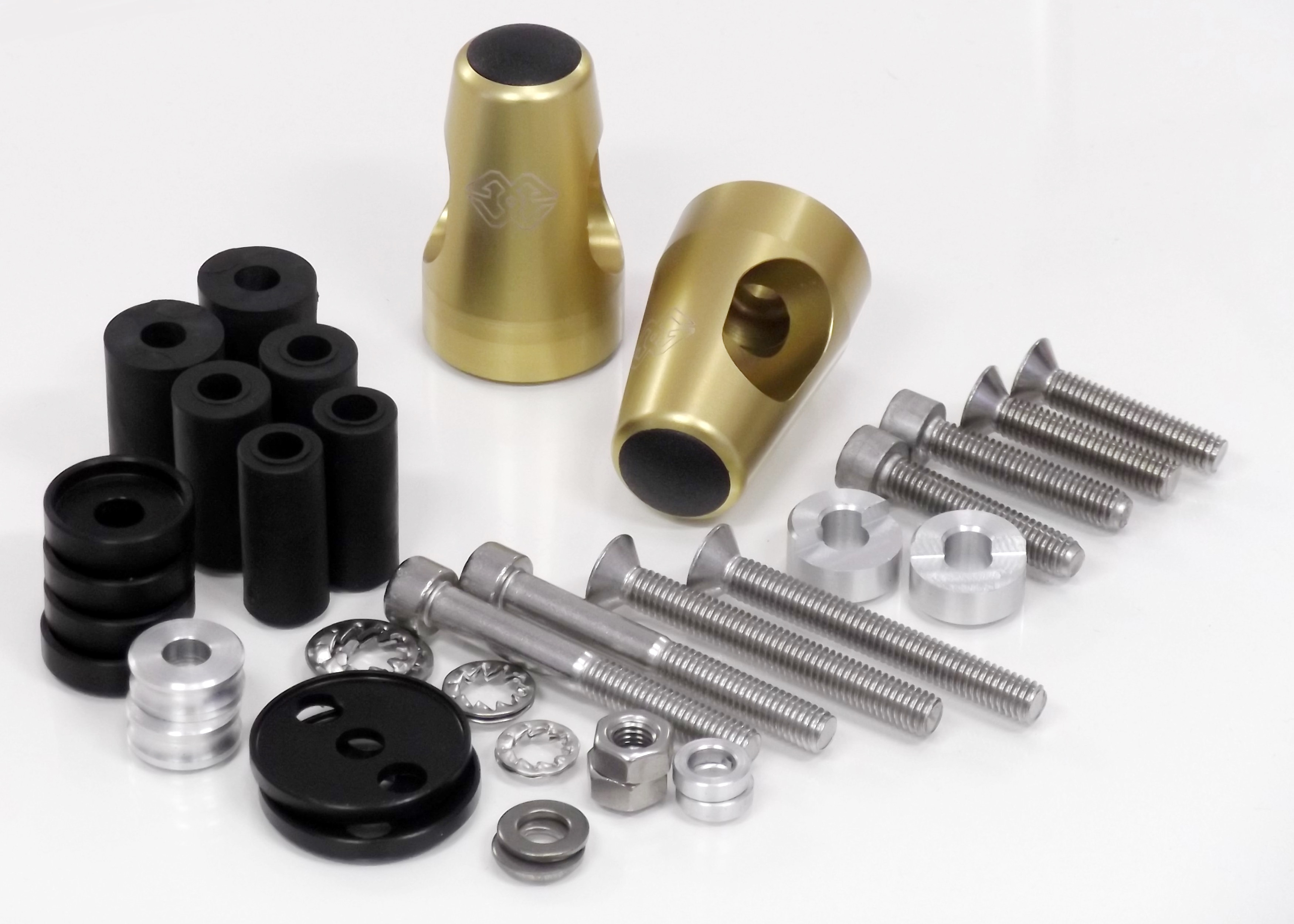 Handlebar weights KIT gold