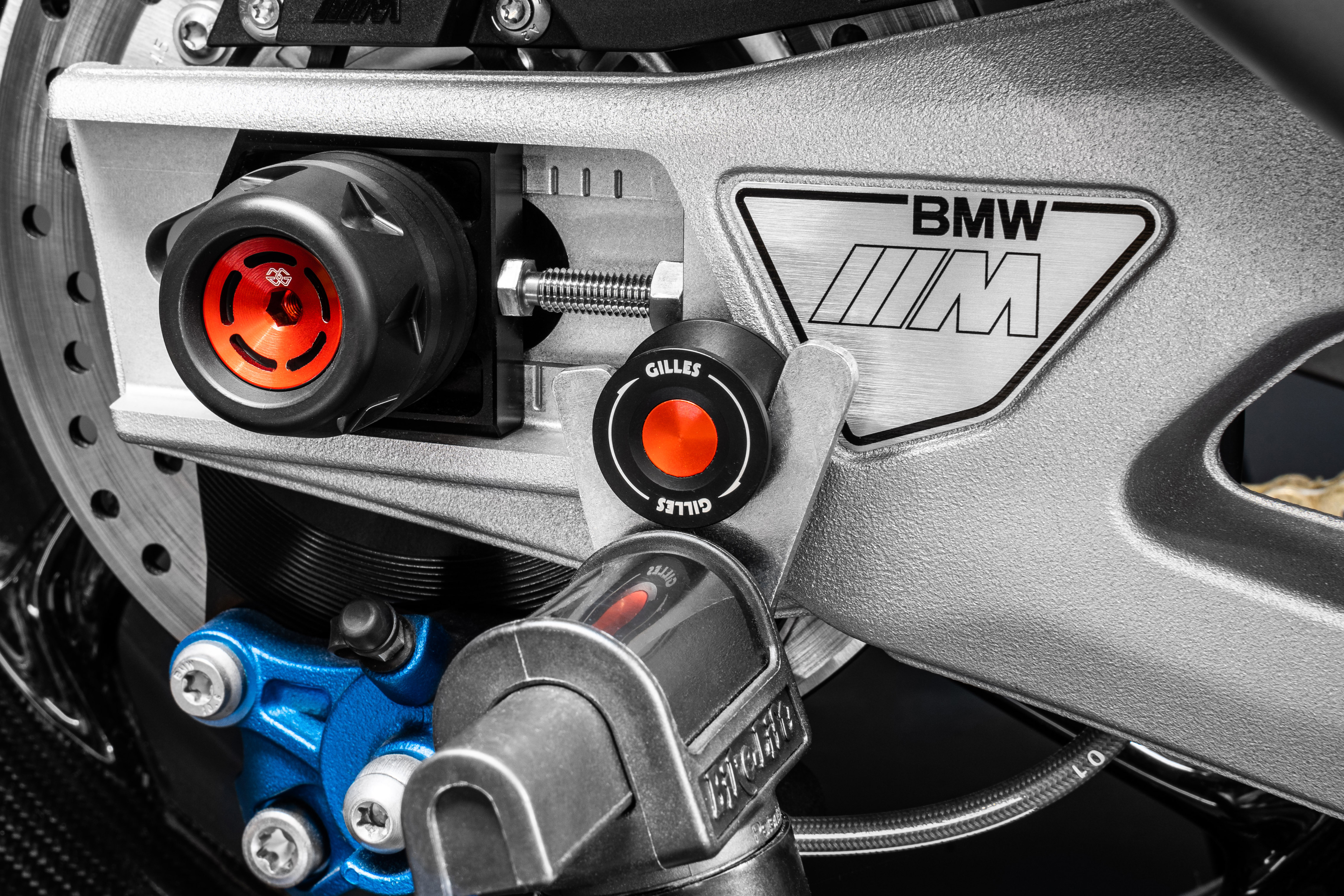 Montageständeraufnahme M6 rot