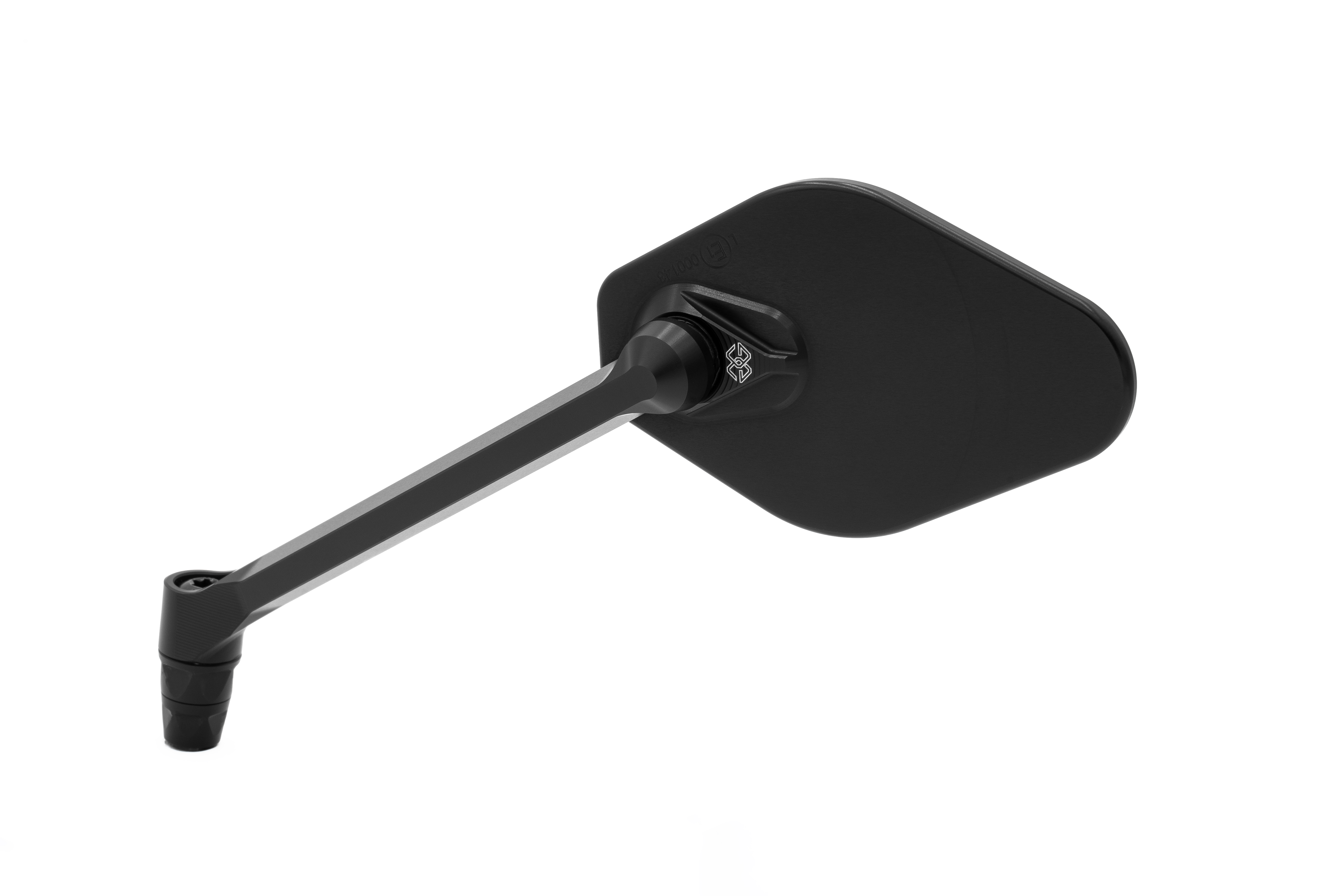 STRATOS left-hand dashboard mirror, matt black