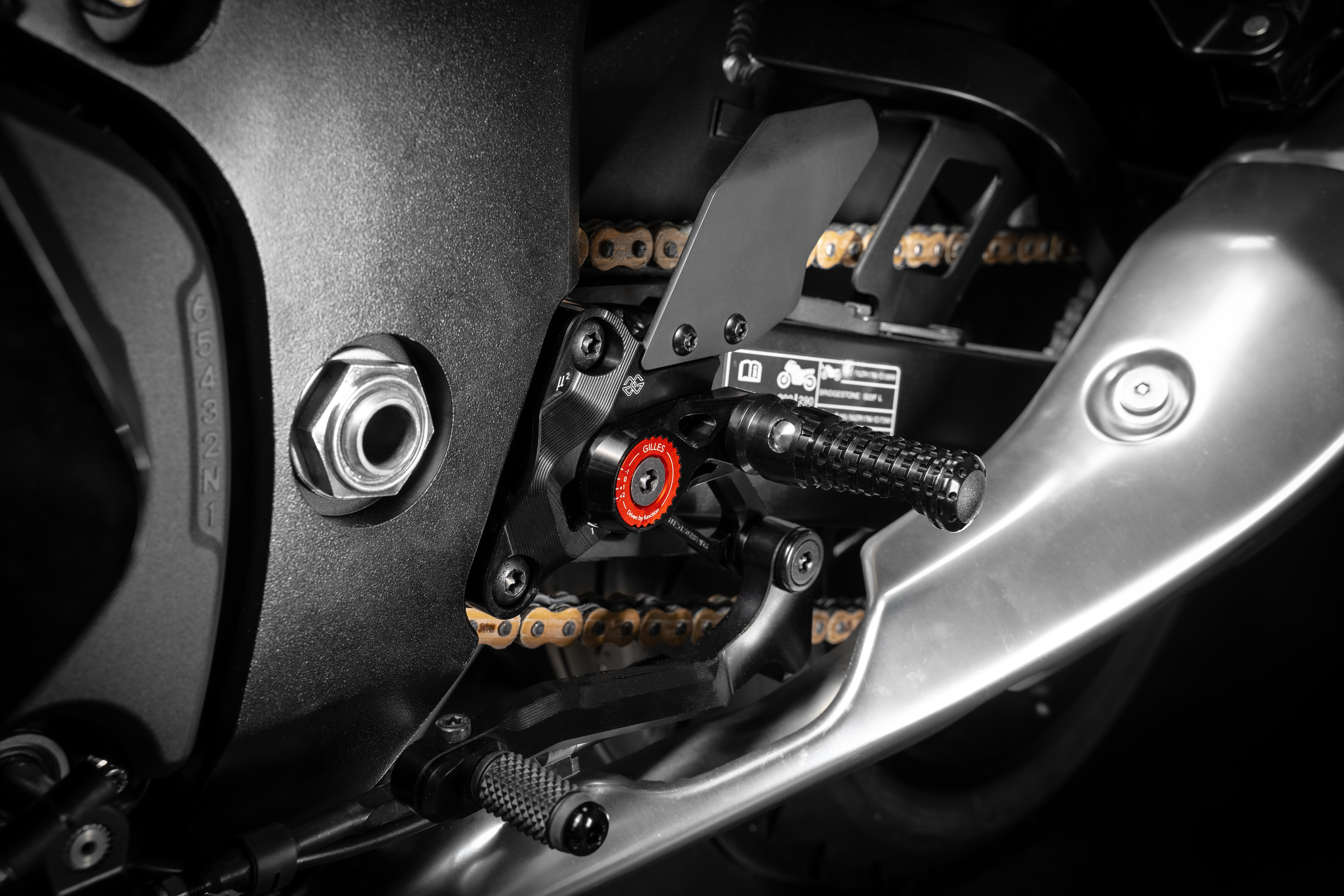 Footrest system MUE2