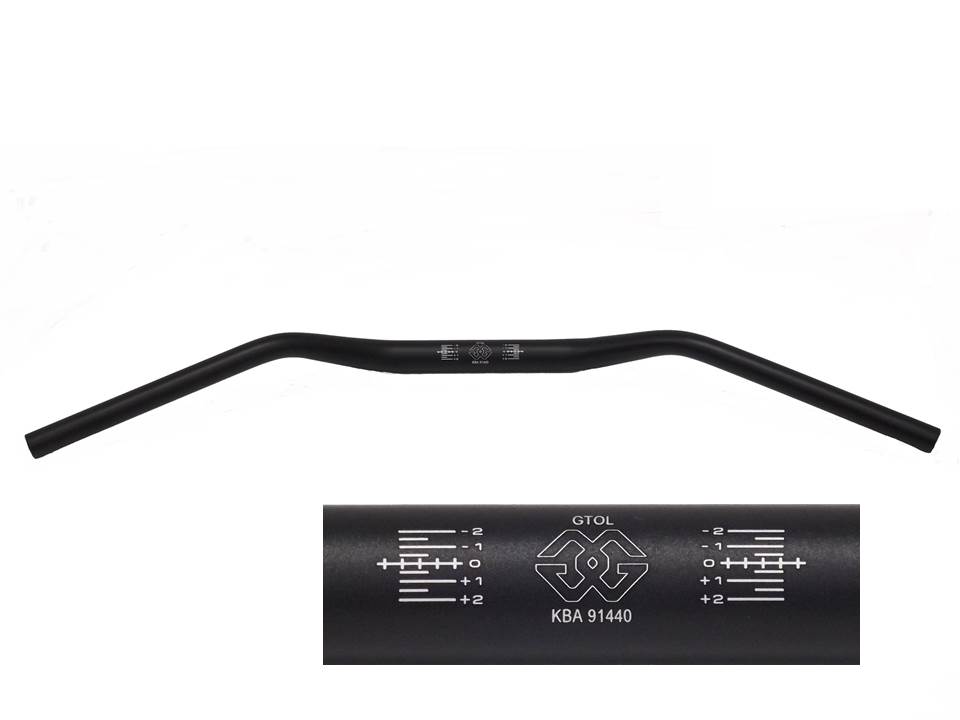 GT oversize handlebar low schwarz