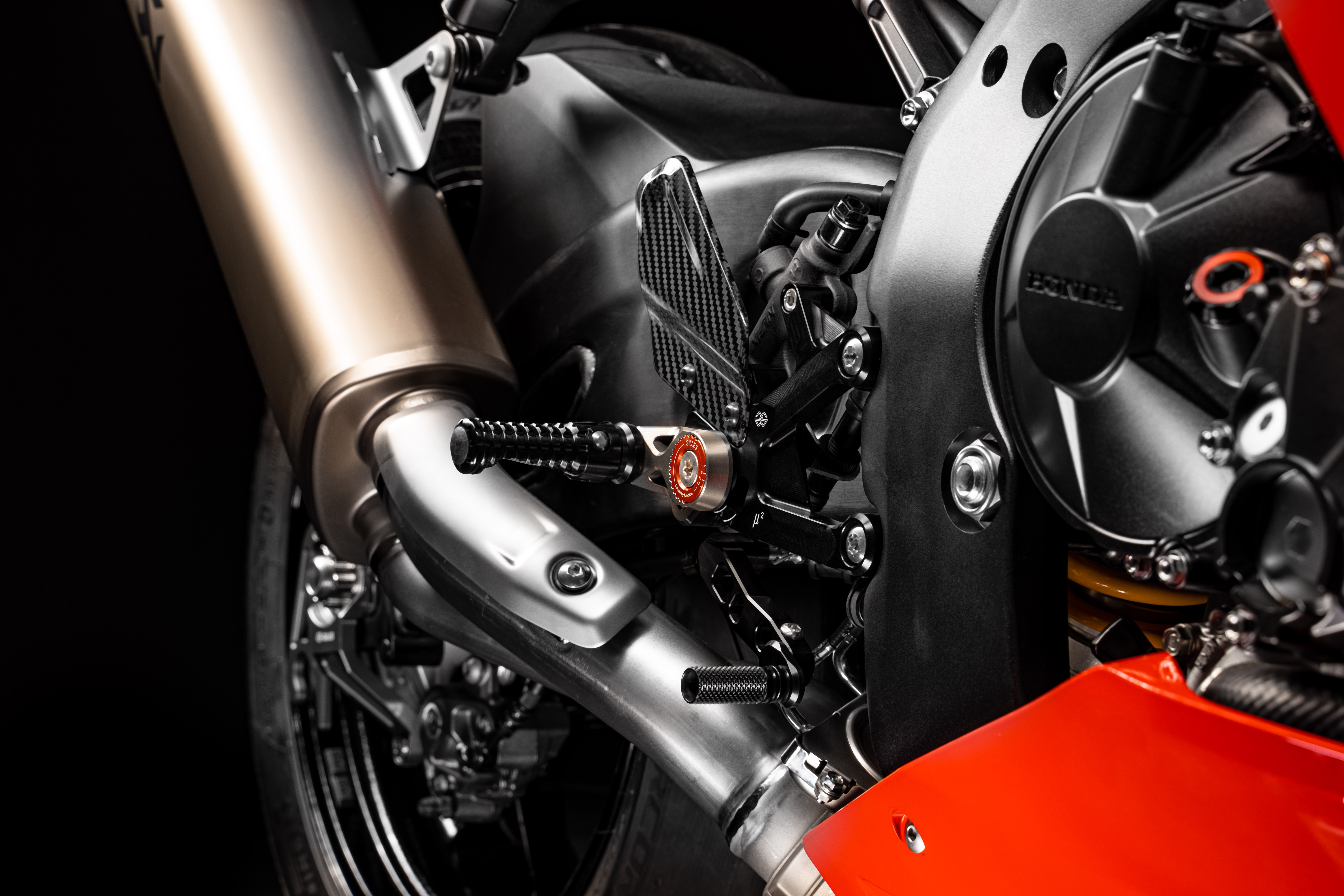 Footrest system MUE2