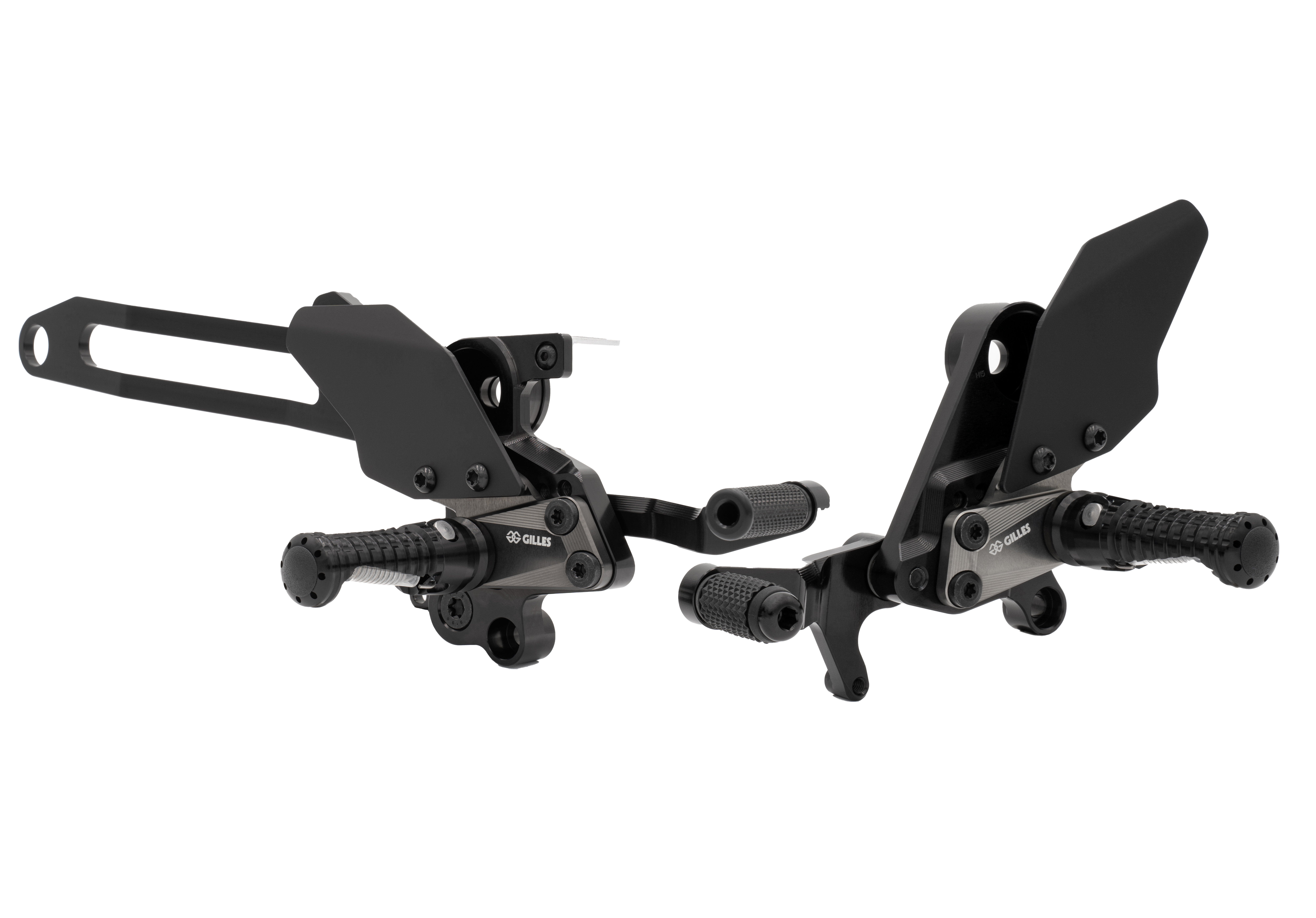 Footrest system AS31GT3 black
