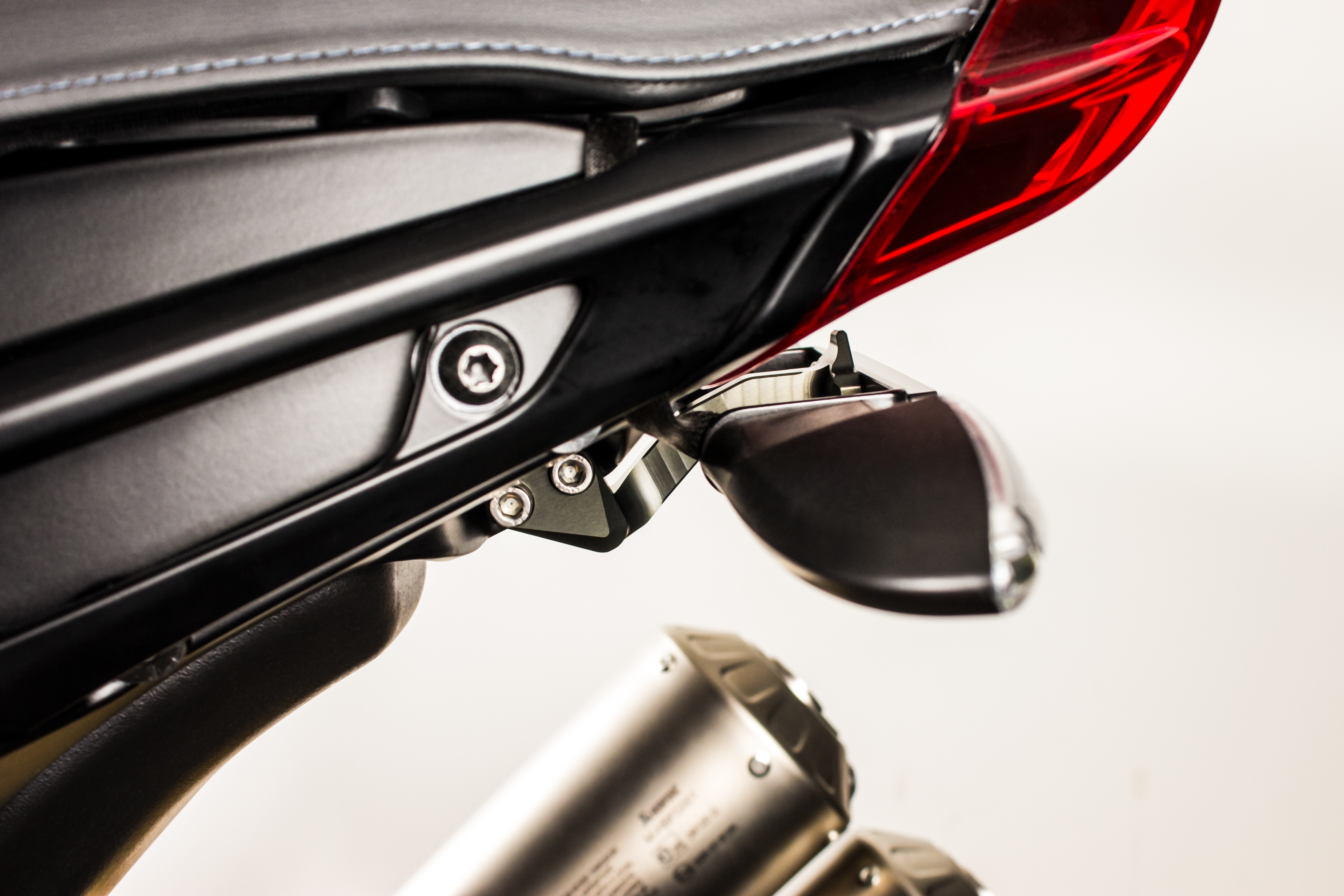 Kennzeichenhalter schwarz/grau