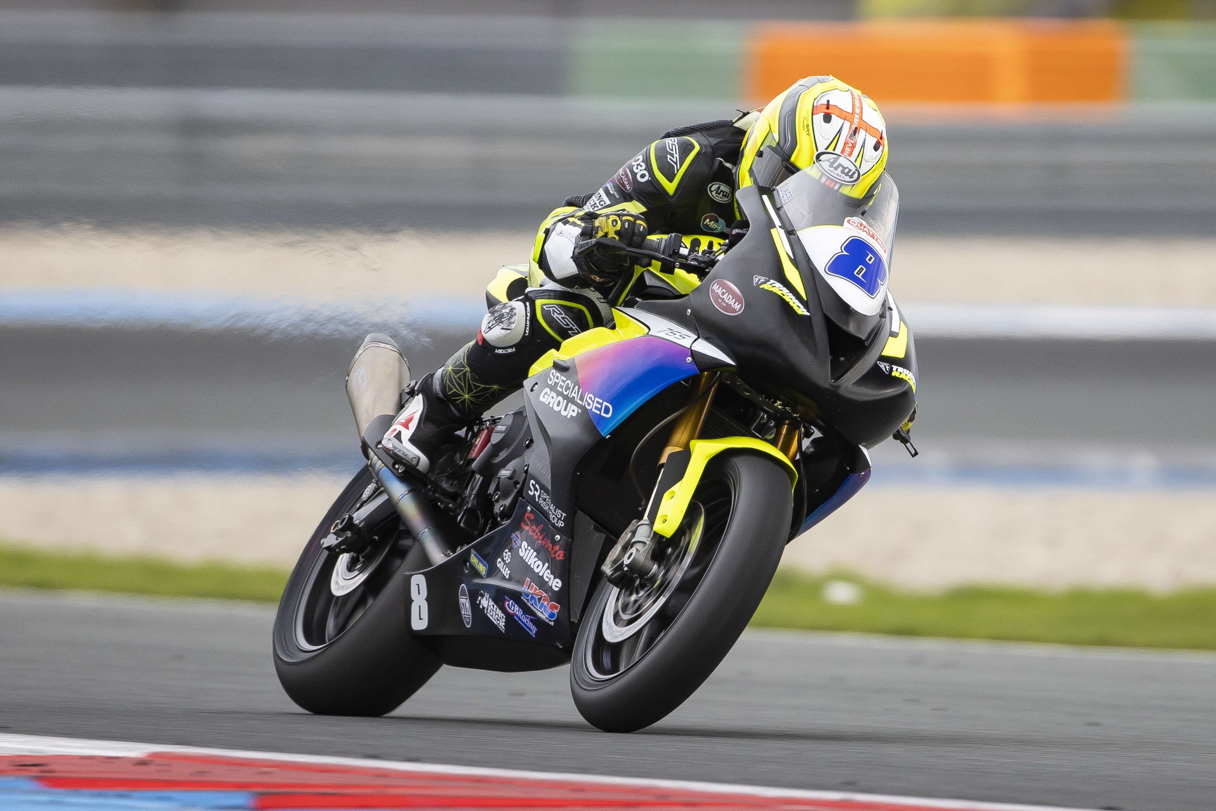 Footrest system FXR black