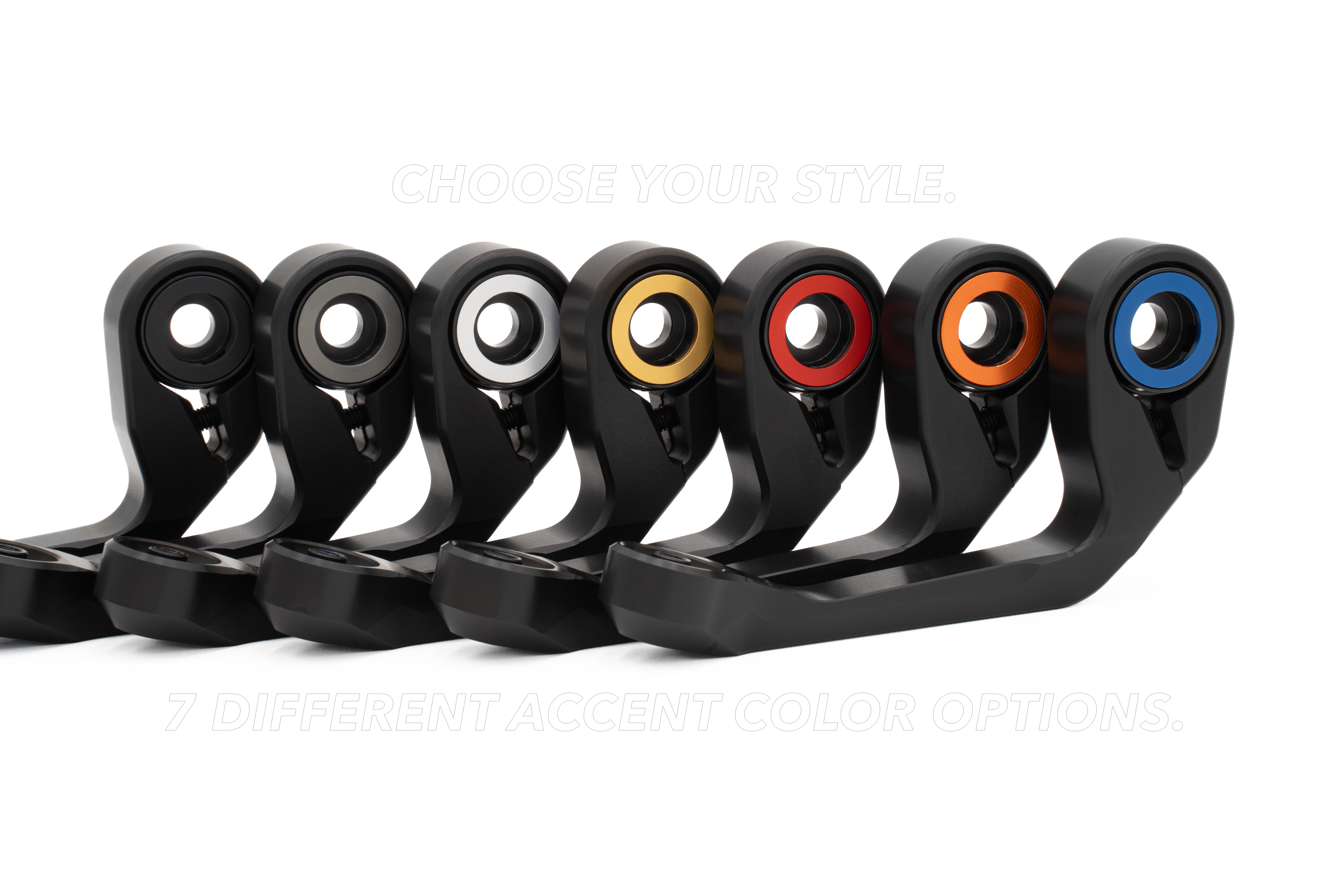 Spiegel symmetrisch schwarz matt