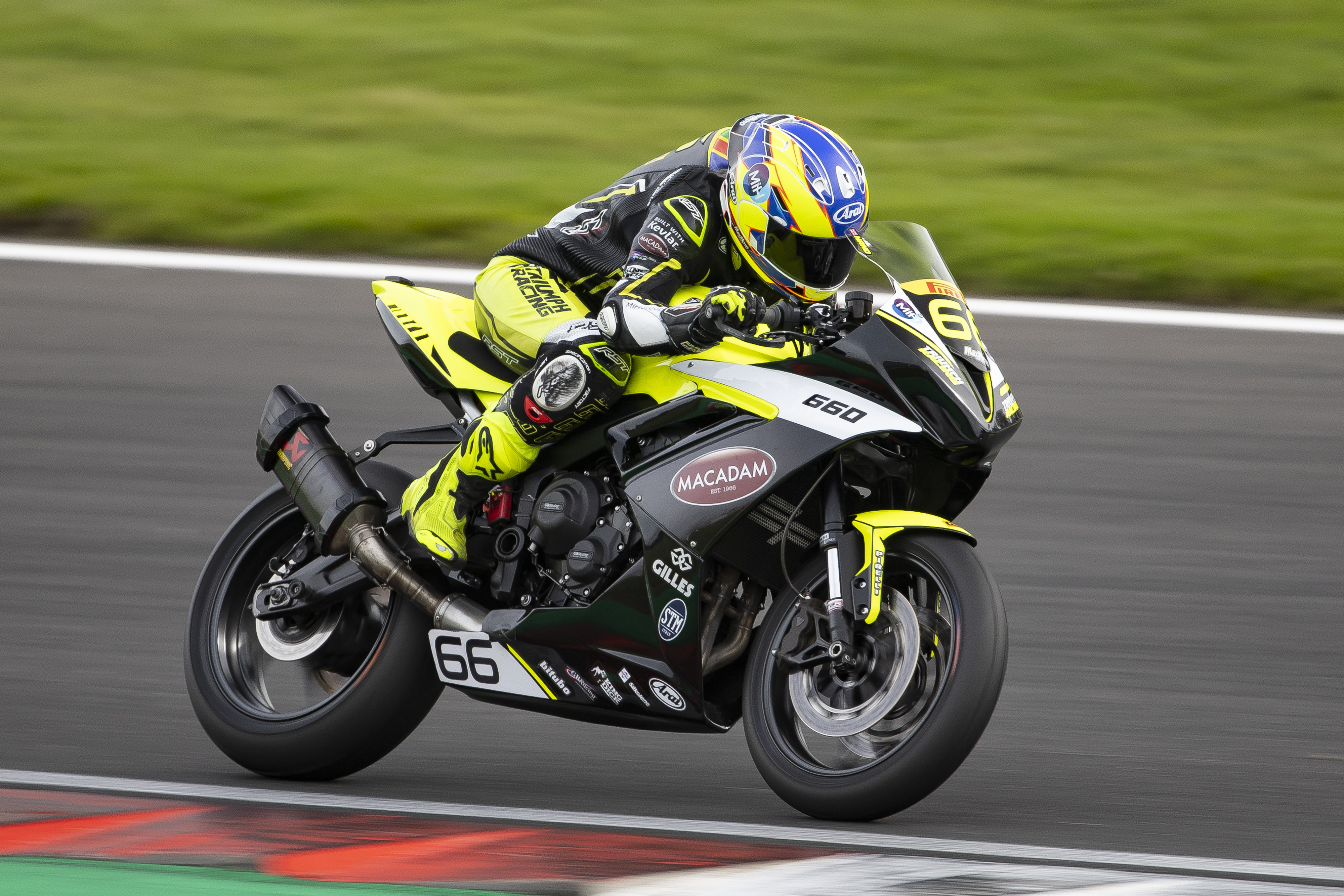 Footrest system FXR black