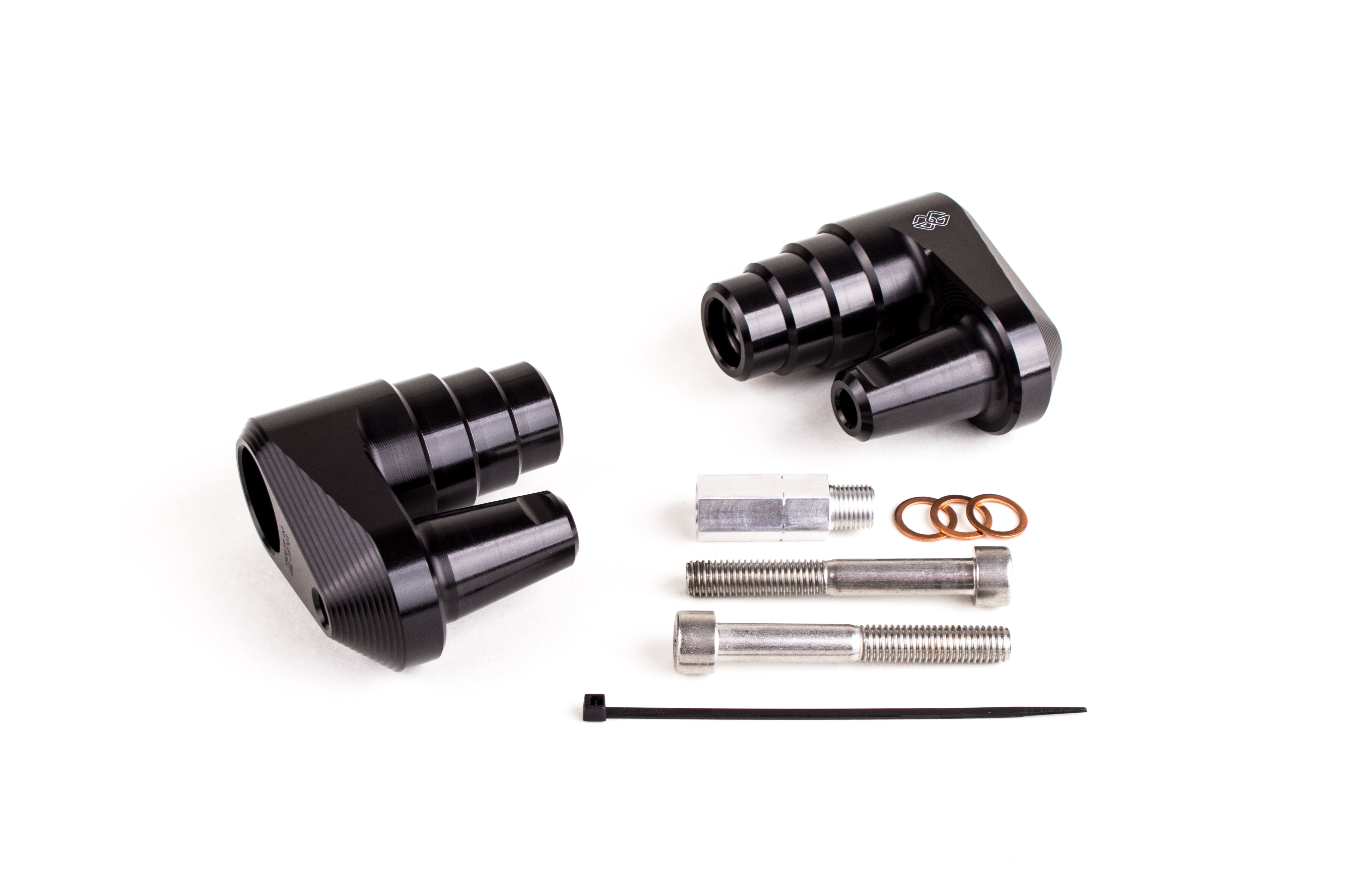 Handlebar riser kit 35 mm black