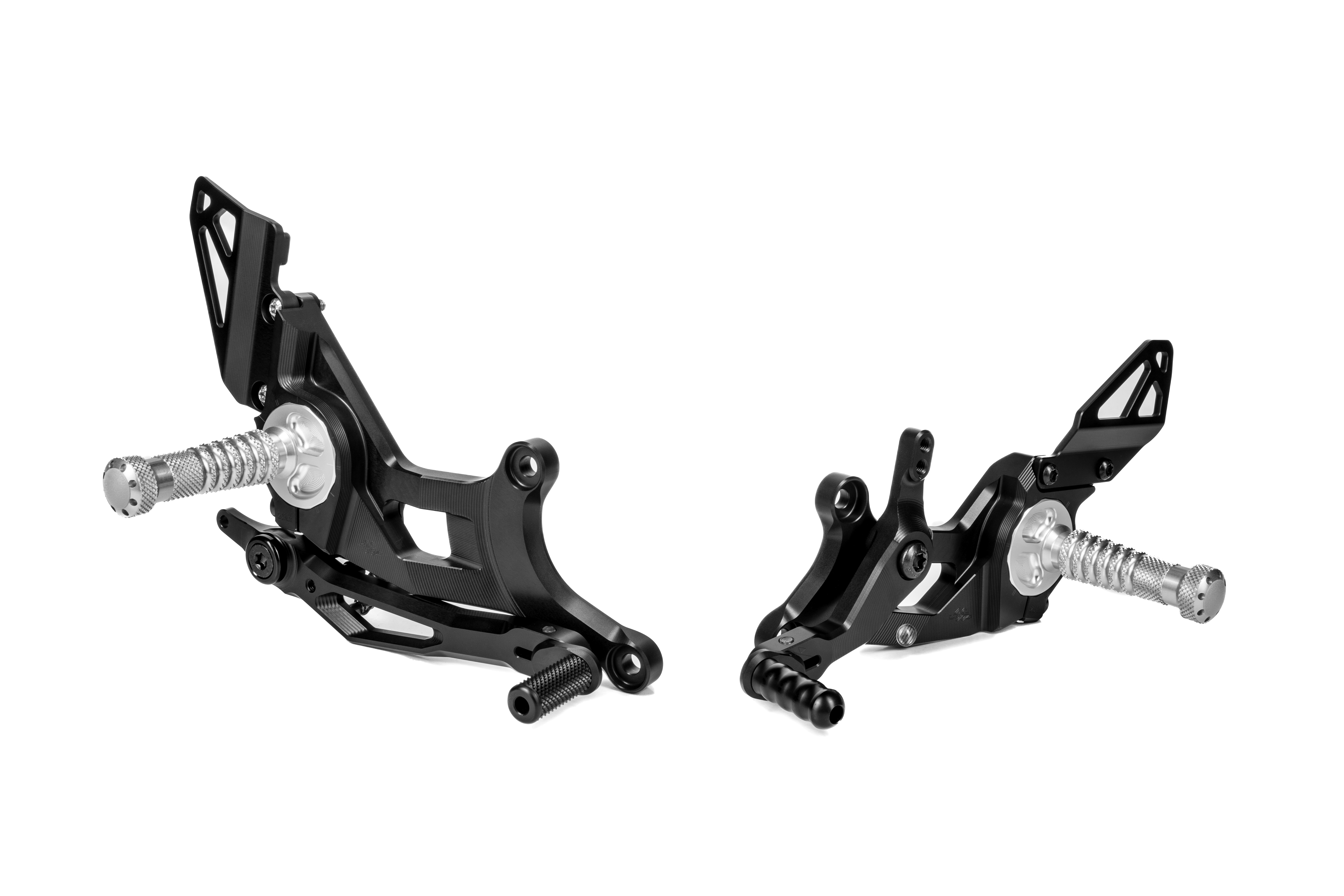 Fussrastenanlage R9T-Racer schwarz matt