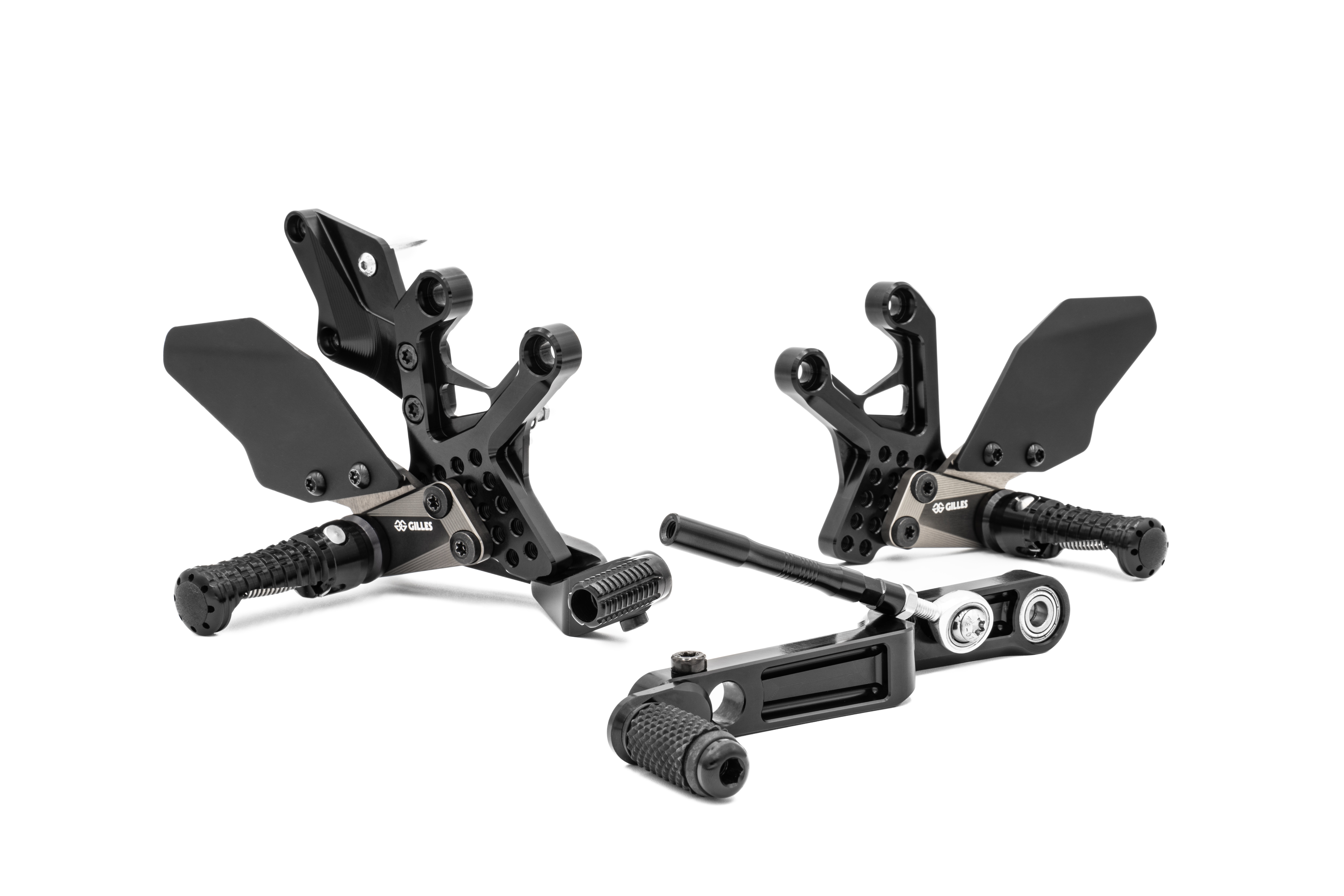 Footrest system AS31GT3 black