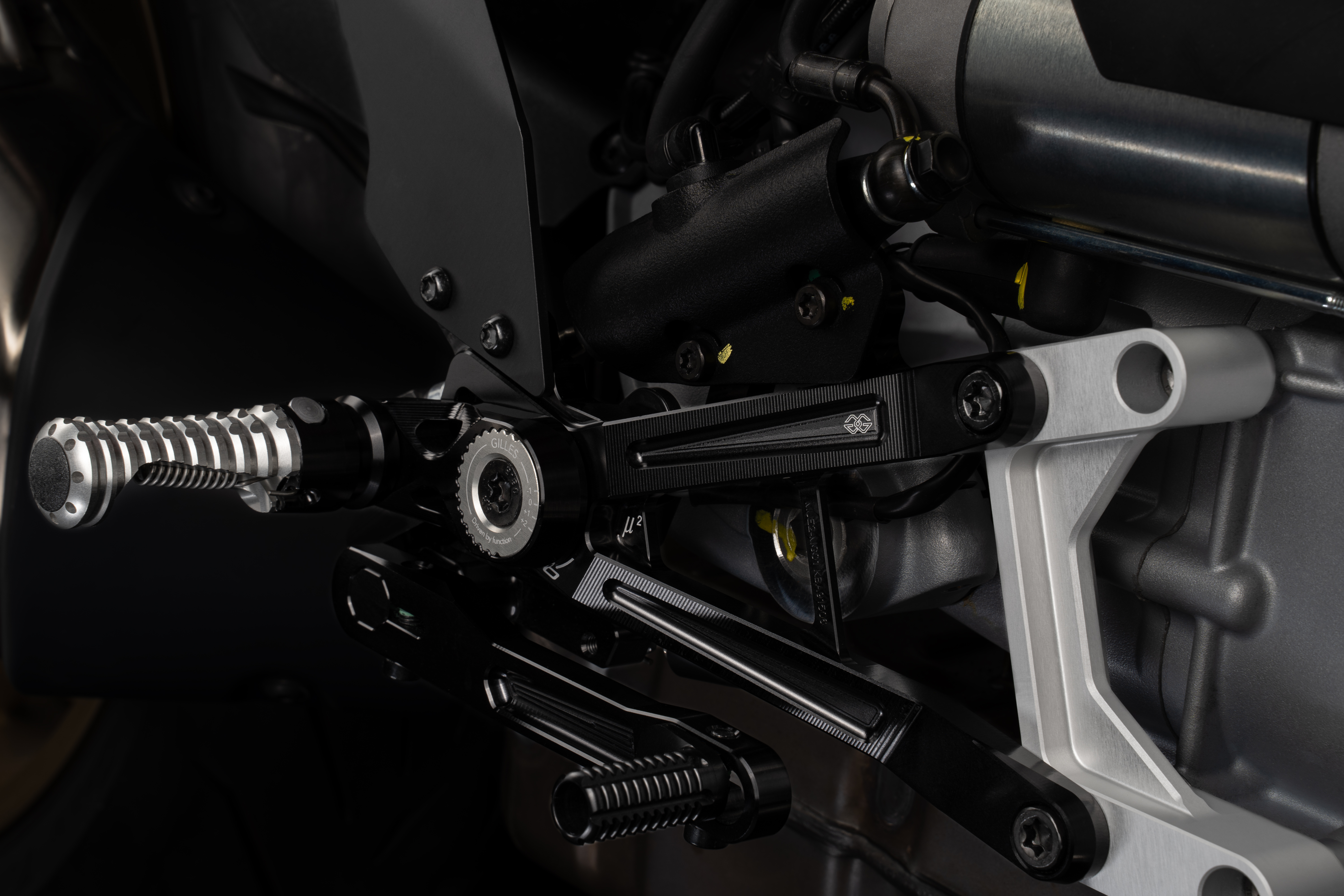 Footrest system MUE2