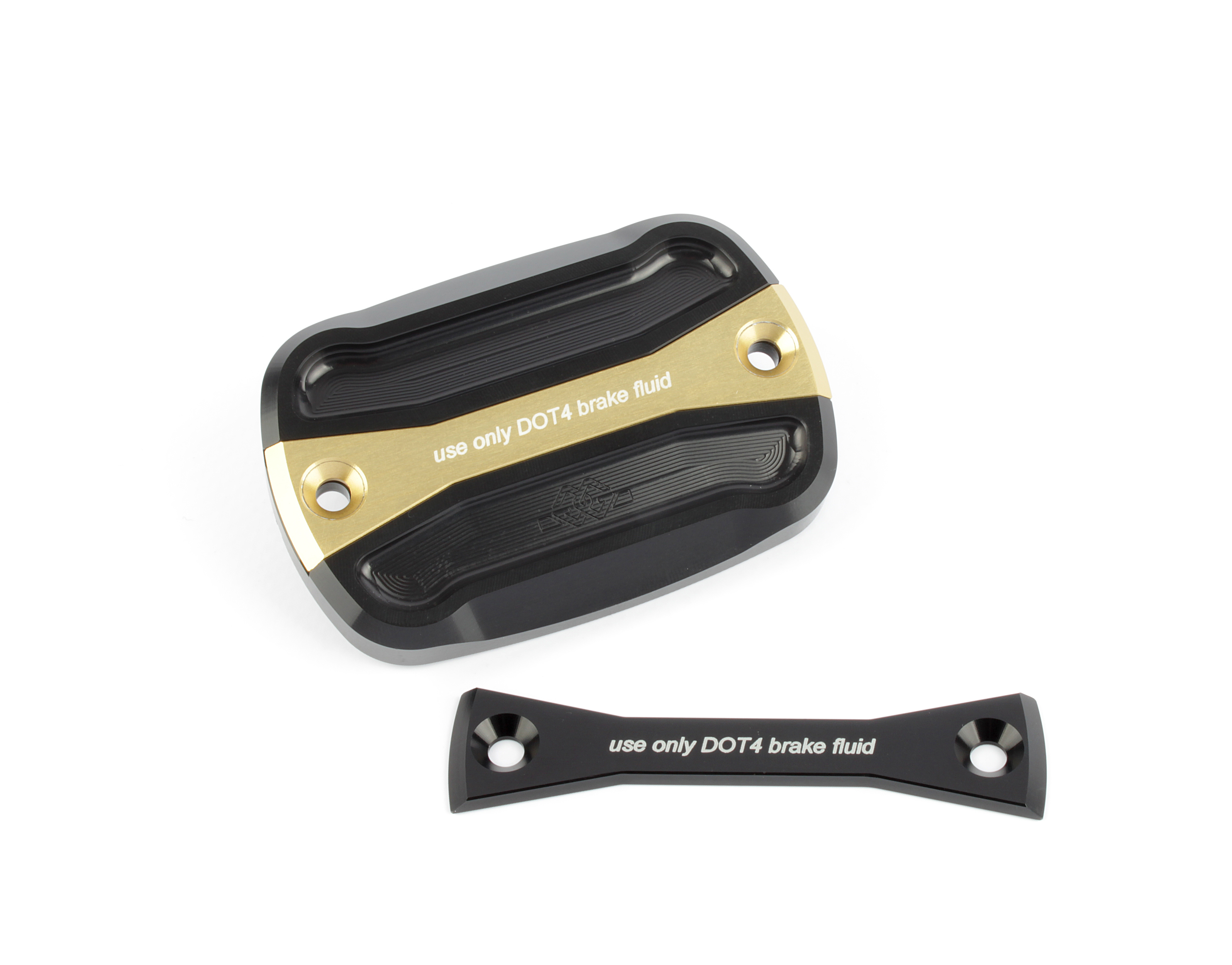 Bremsflüssigkeitsbehälter-Abdeckung vorne gold