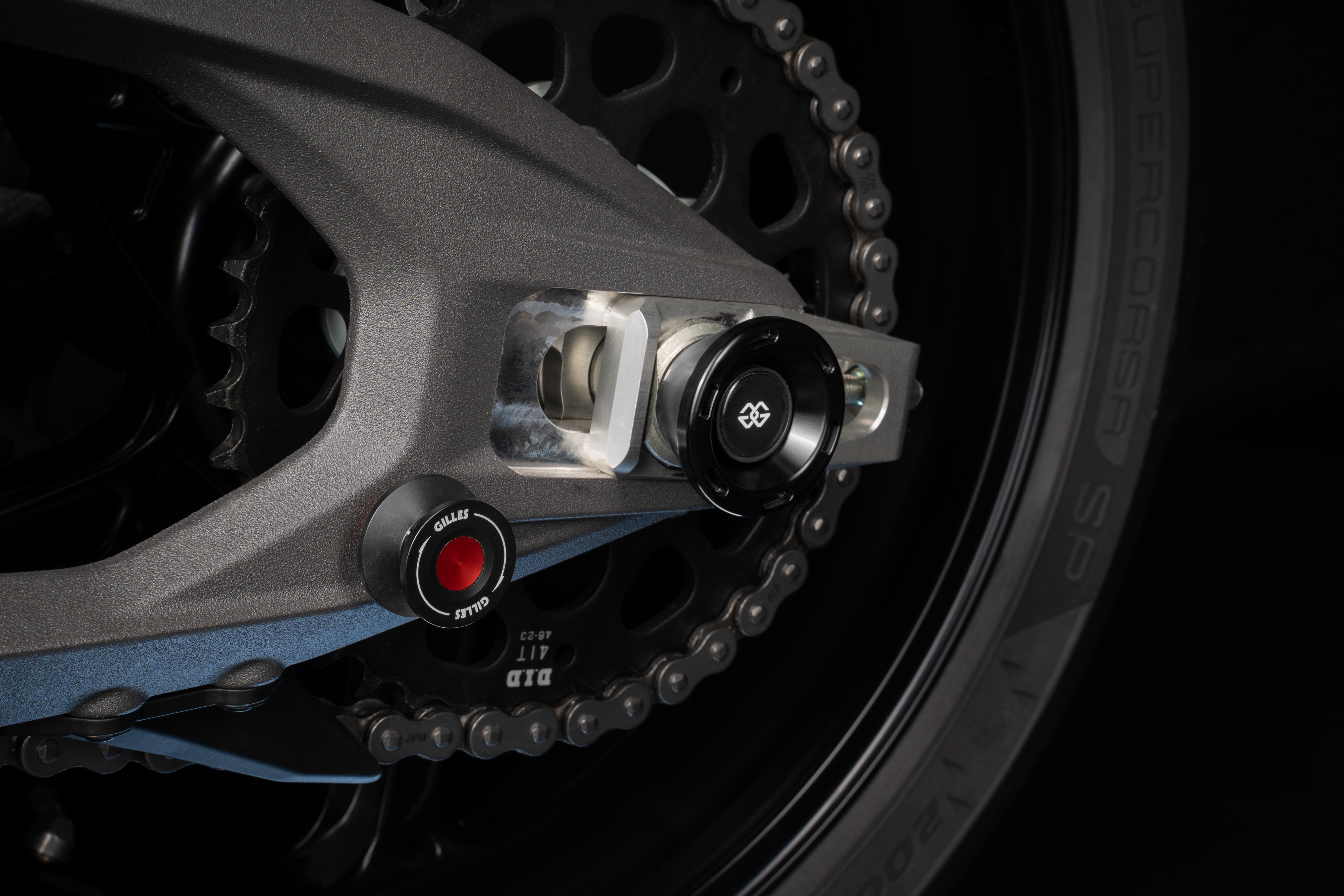 GTA Achsprotektor hinten schwarz