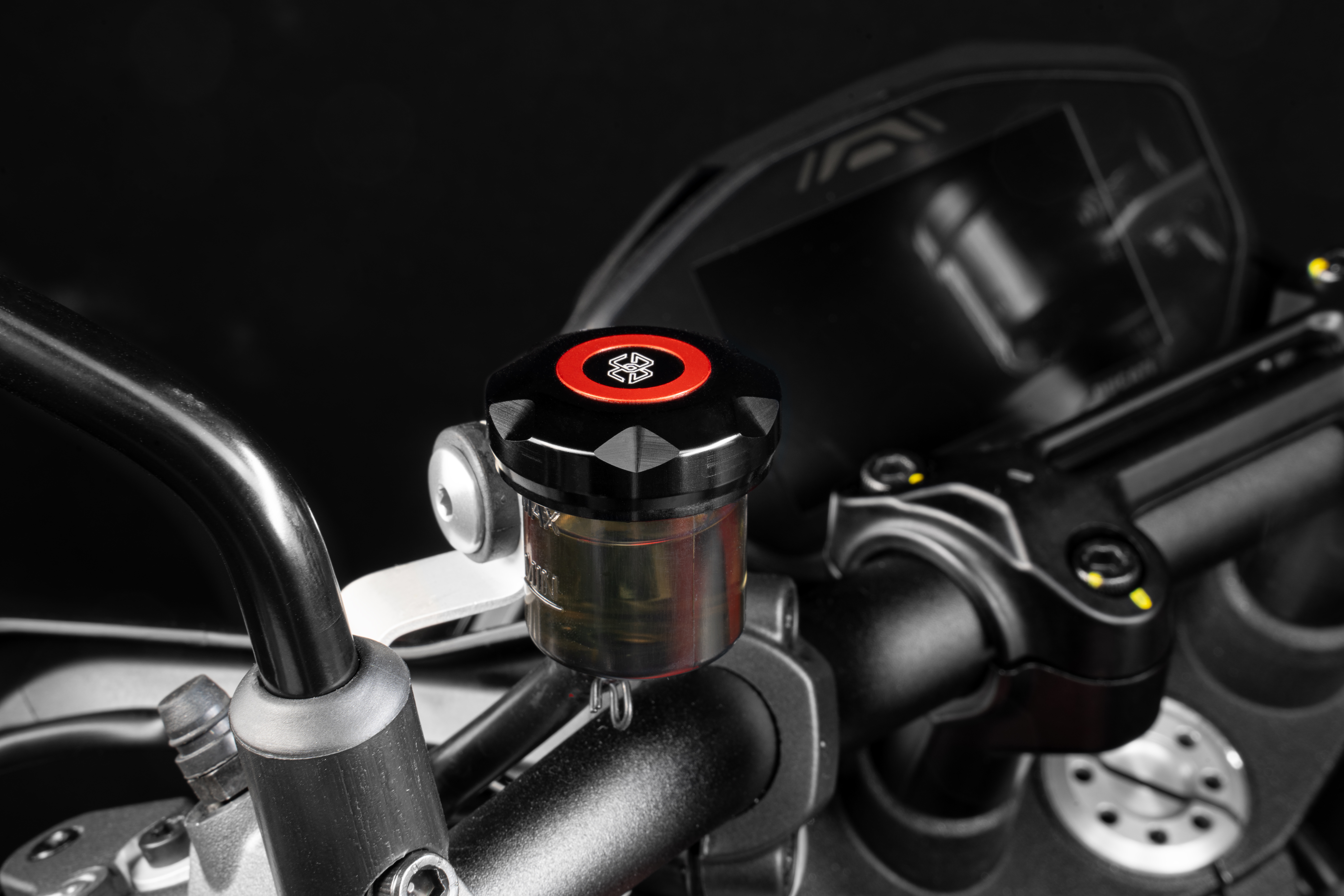 Ausgleichsbehälter Abdeckung Kit schwarz