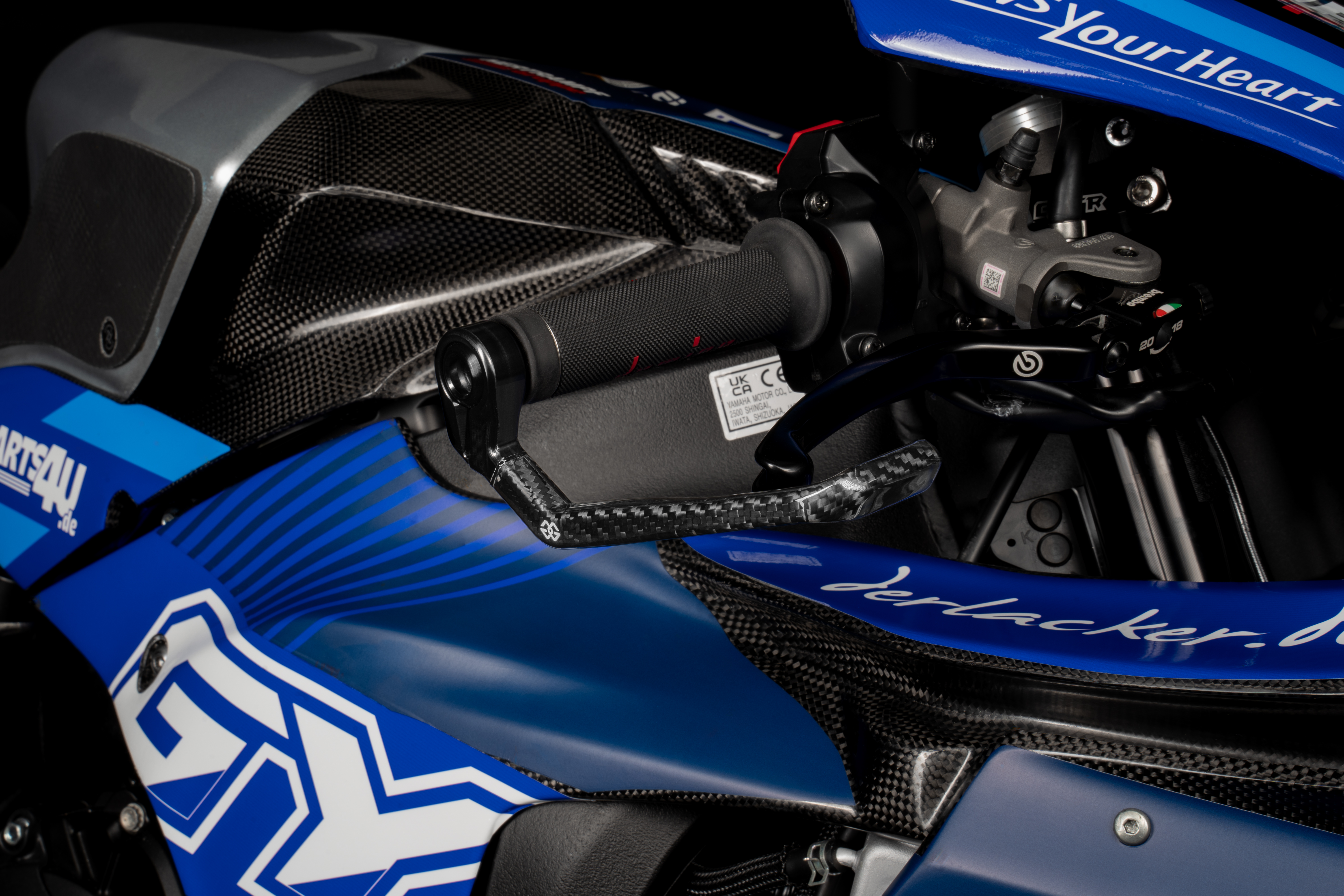 Bremshebelprotektor Carbon