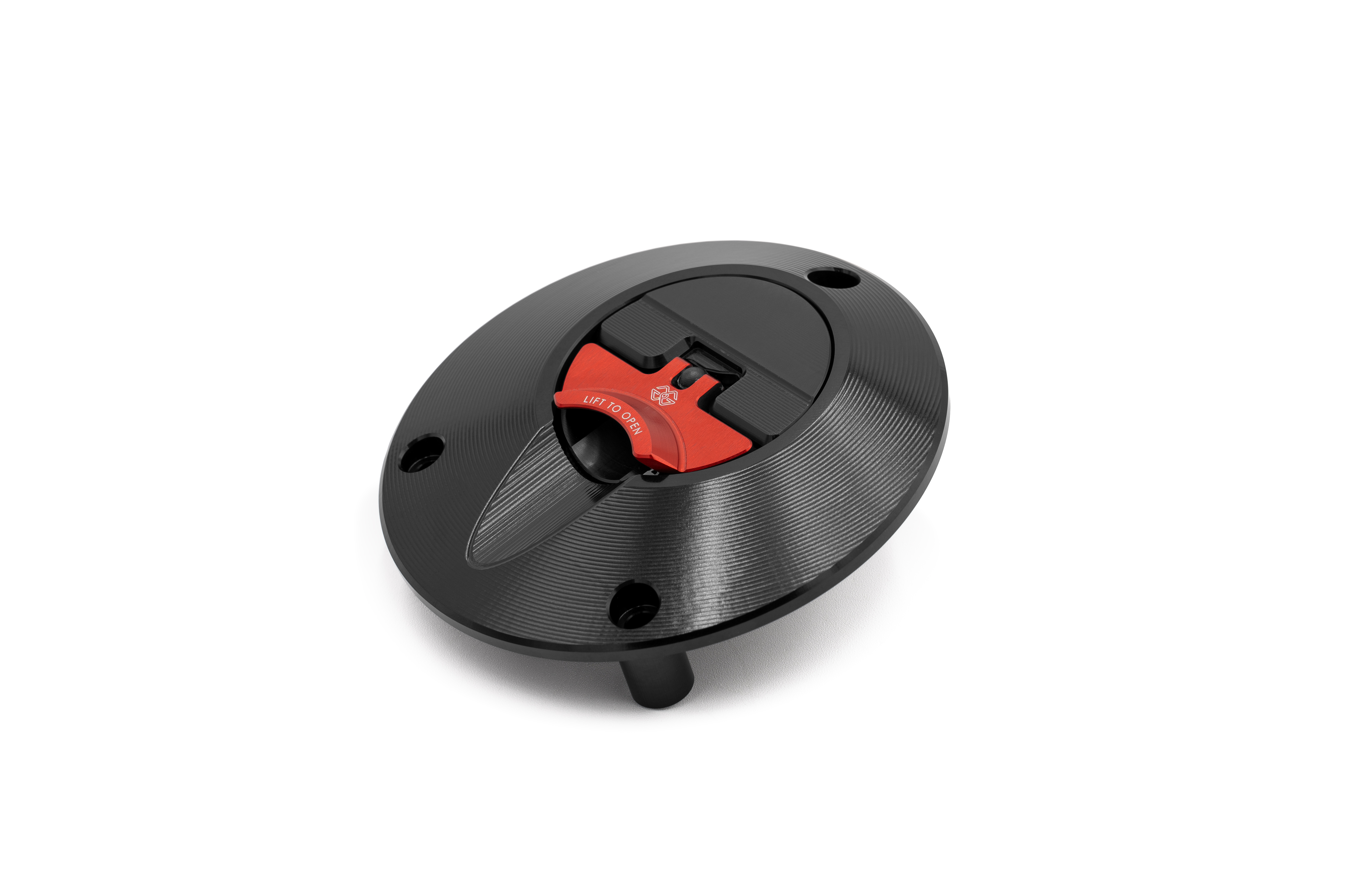 FCAP2 – CNC Fuel Cap, black red
