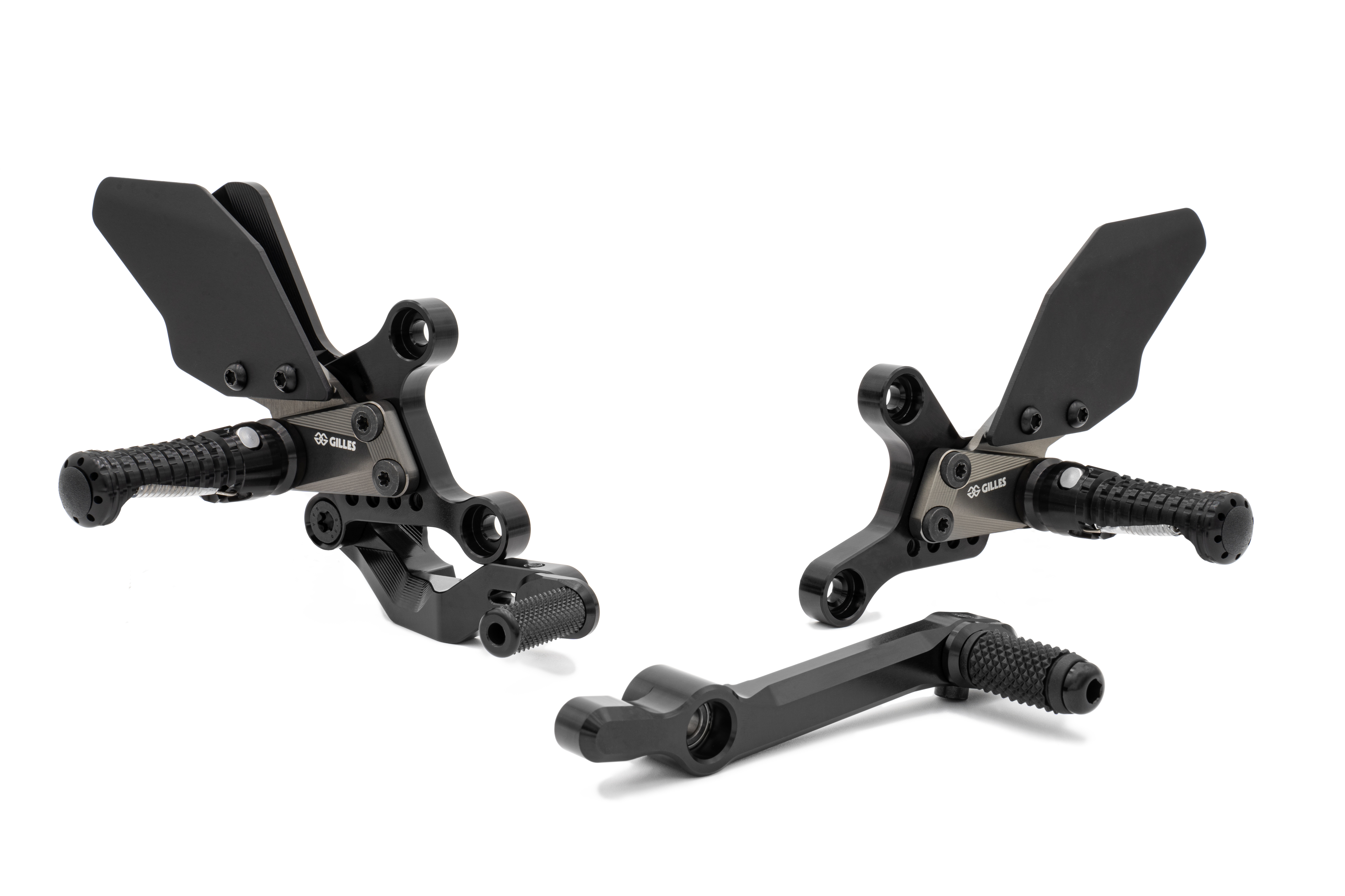 Footrest system AS31GT3 black