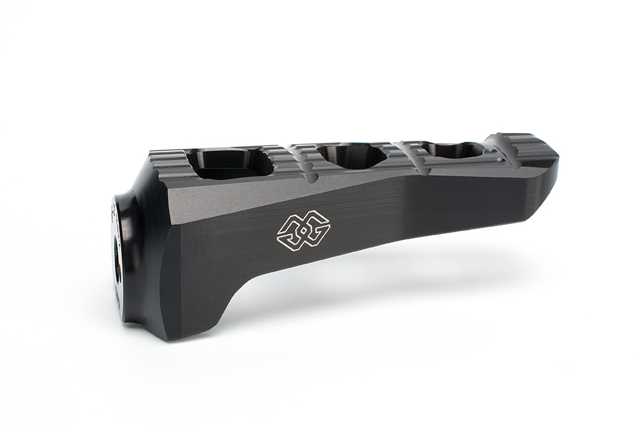 Austauschfußrasten Touring, Sozius, schwarz