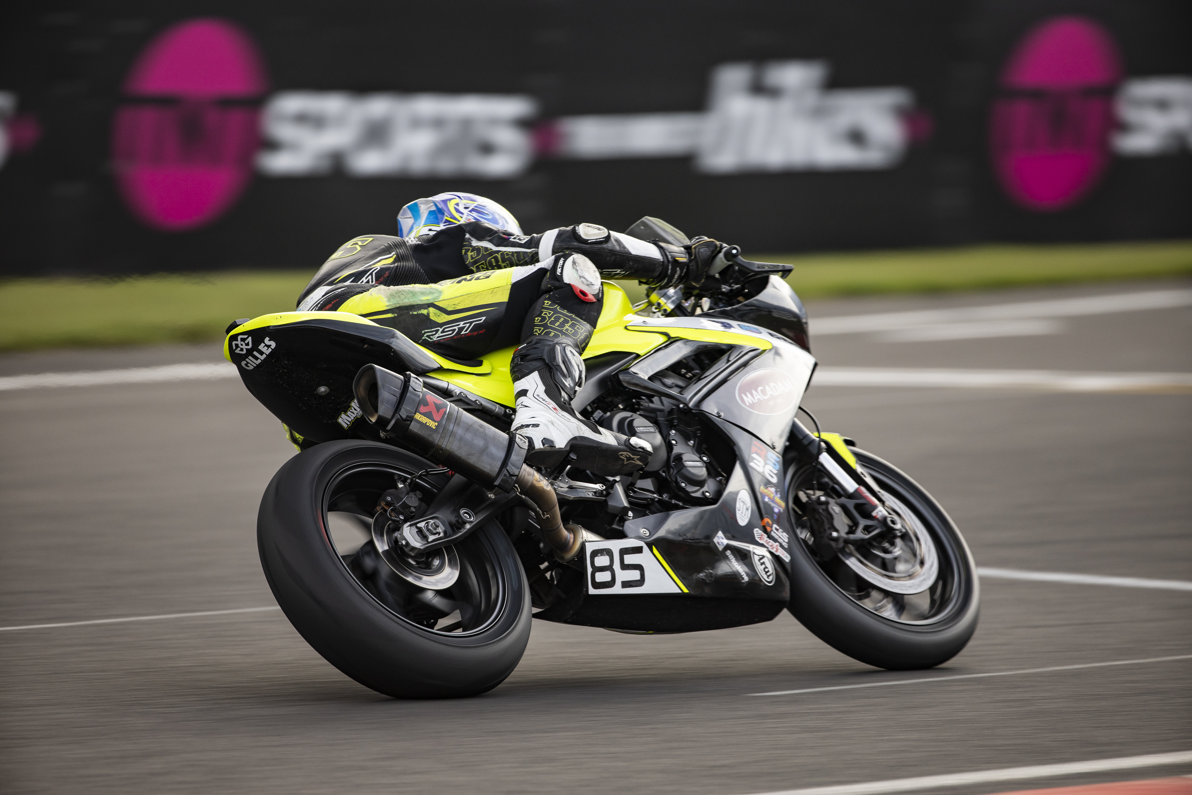 Footrest system FXR black