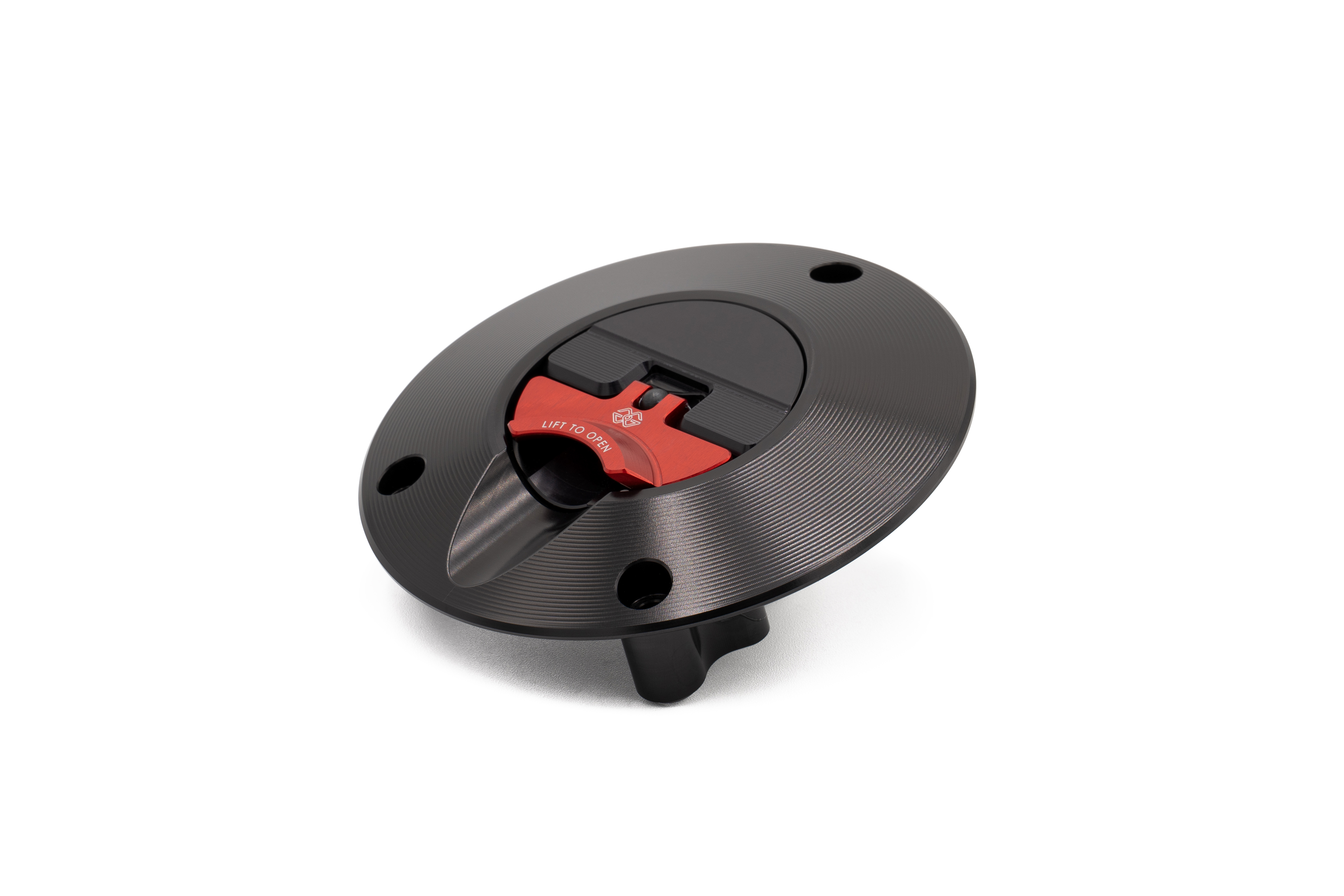FCAP2 – Quick-Release Tankdeckel, schwarz rot