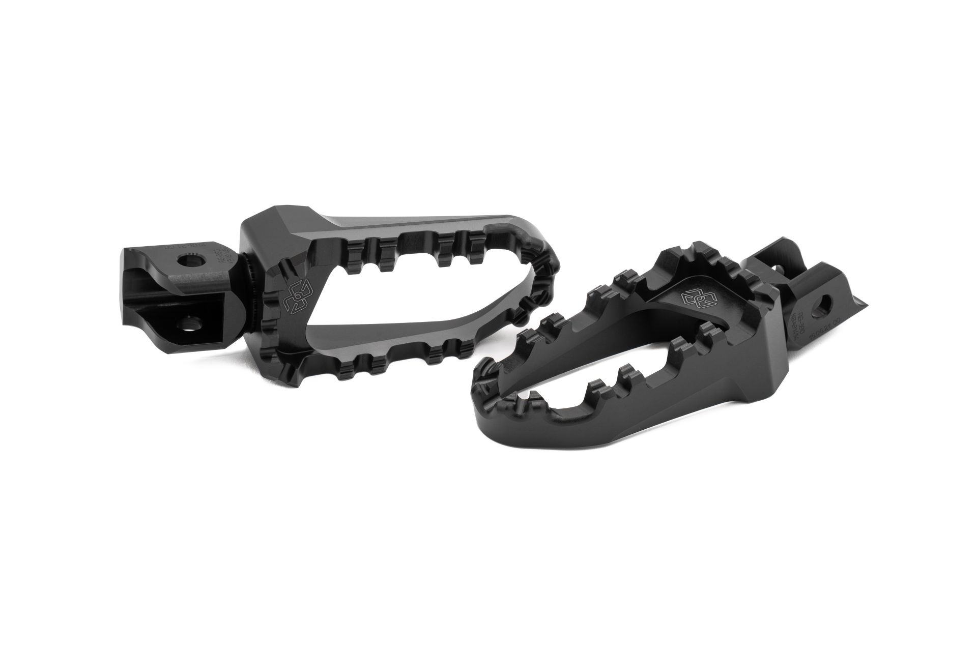 Pro-X Enduro Austauschfußrasten, Fahrer, schwarz | RGK-118-UF34-SET-B
